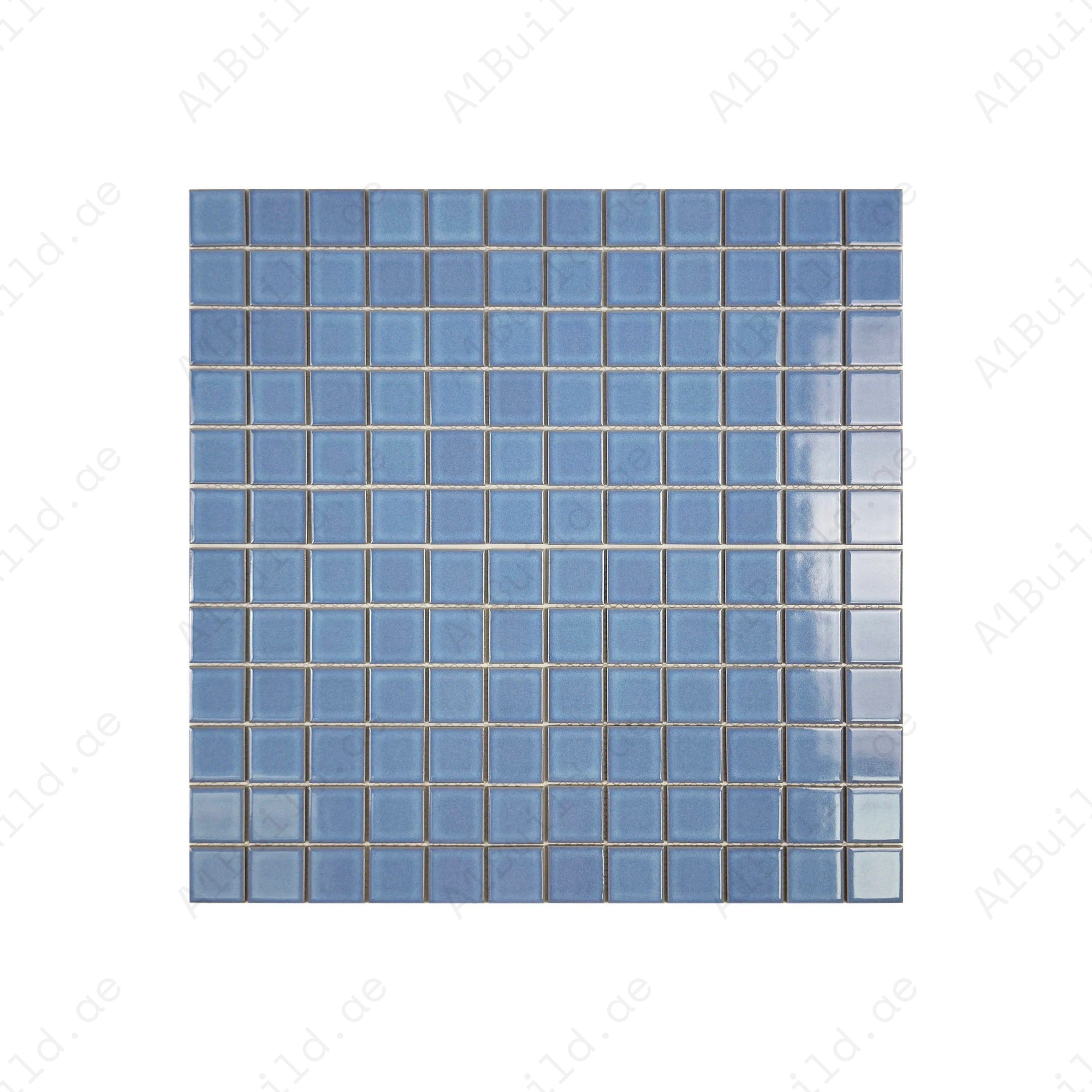 Zen Sky Blue Crystalline Glazed Porcelain Mosaic – premium, slip-resistant tiles for pools, spas & water features, ensuring luxury, safety & durability.