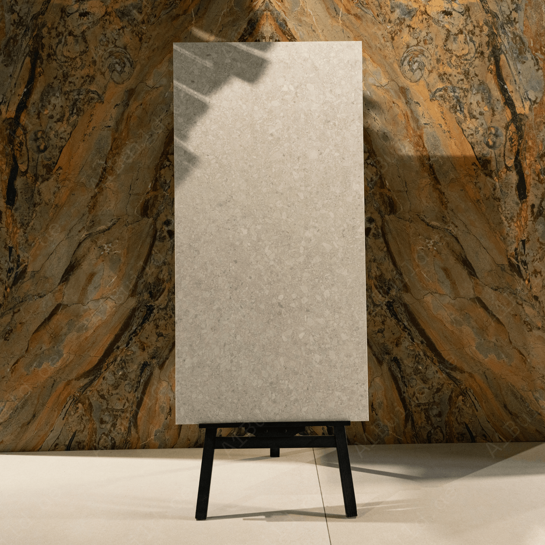 Zen White porcelain tile 60x120cm 9mm thickness, white marble look design, durable porcelain tile ideal for modern floors and walls.