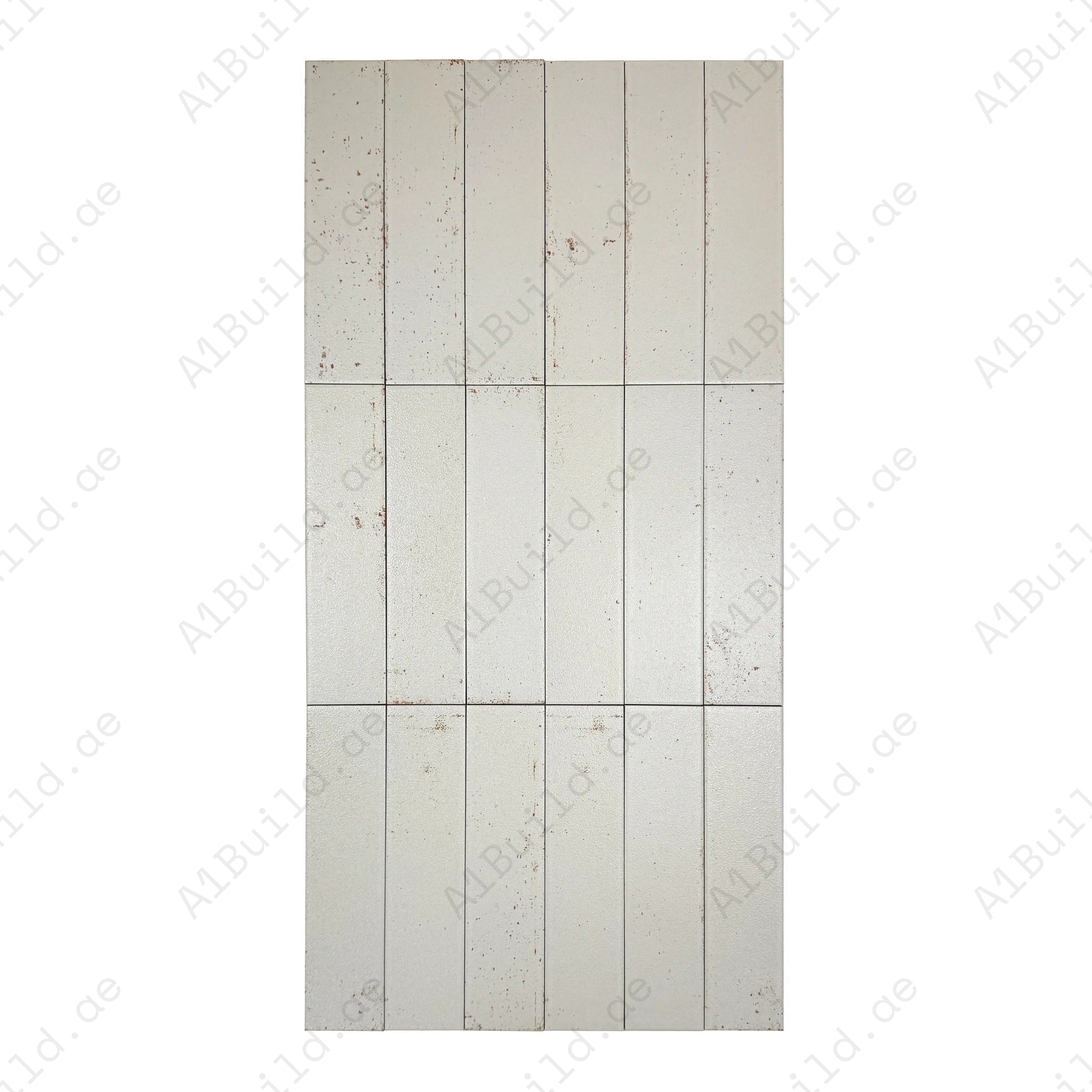 Elevate interiors with Lustre Vintage Off White matte ceramic tile. Durable, waterproof, scratch-resistant & perfect for walls, backsplashes & light floors.