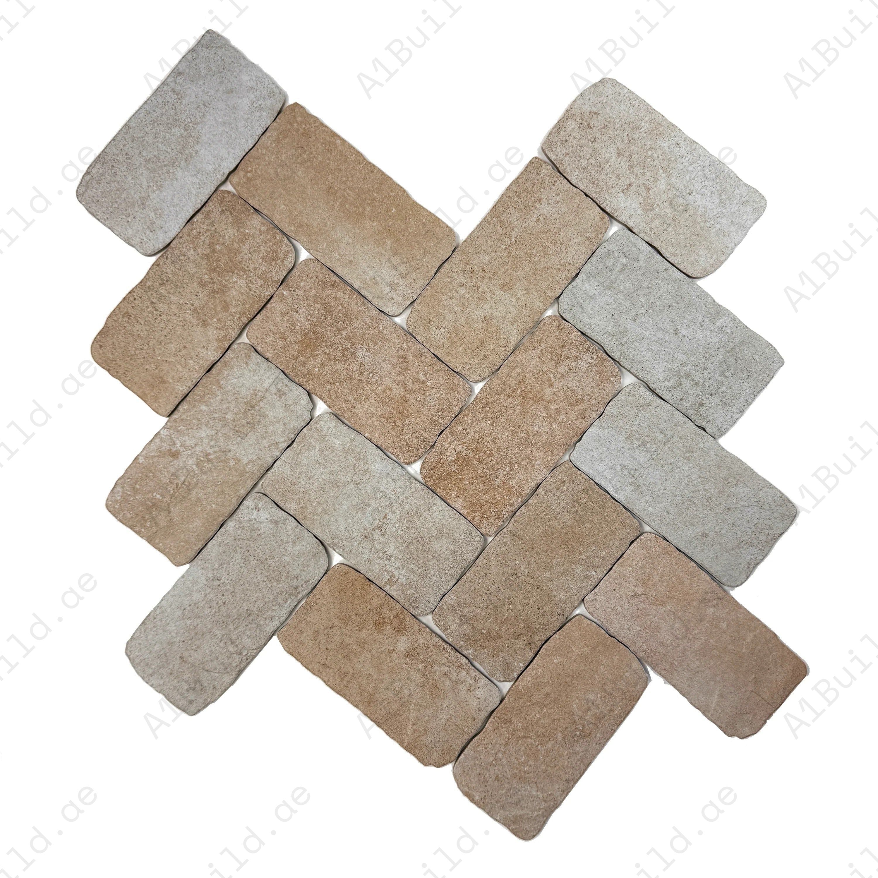 Soft Beige Matte Porcelain Artisanal Tile