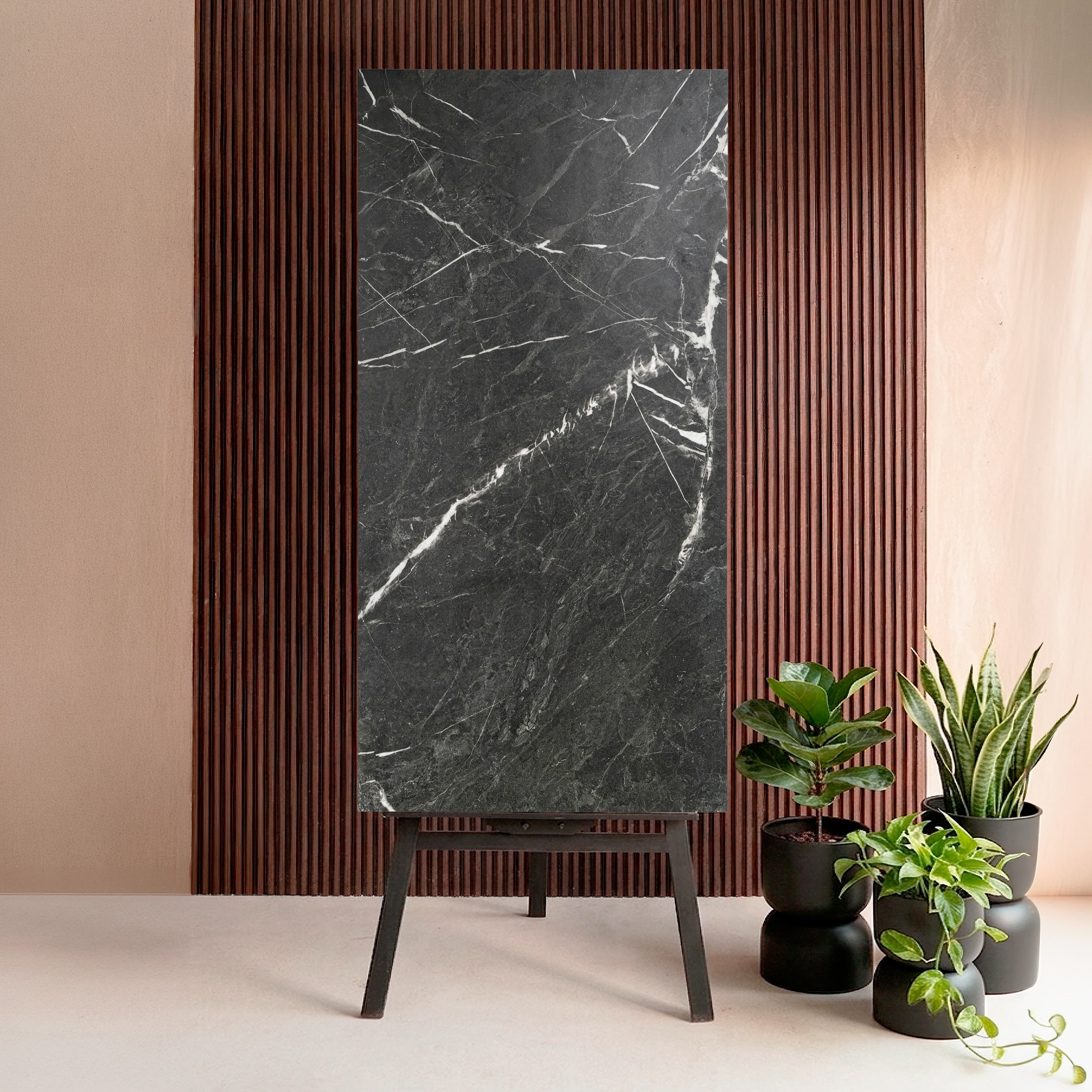 Scultoria Scott Dark Grey Porcelain Tile 60x120cm – Antiglare Matt Finish