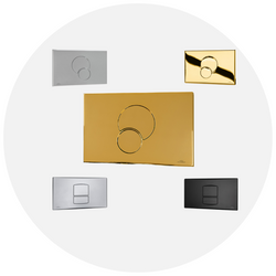 Concealed Tank Flush Plates