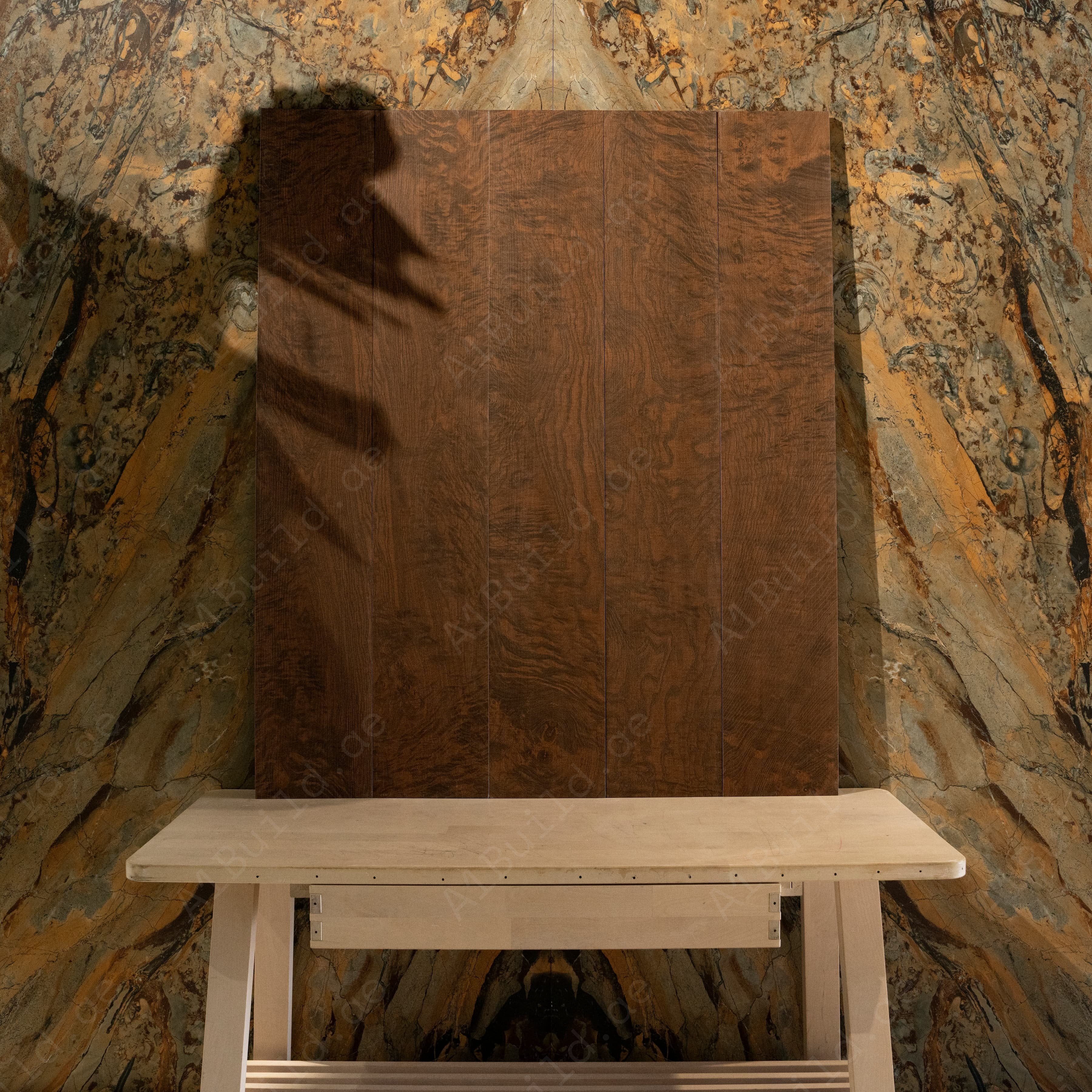 Canaletto Brown (20X120cm Matt Finish Parquet Porcelain Indoor, Floor Tiles)