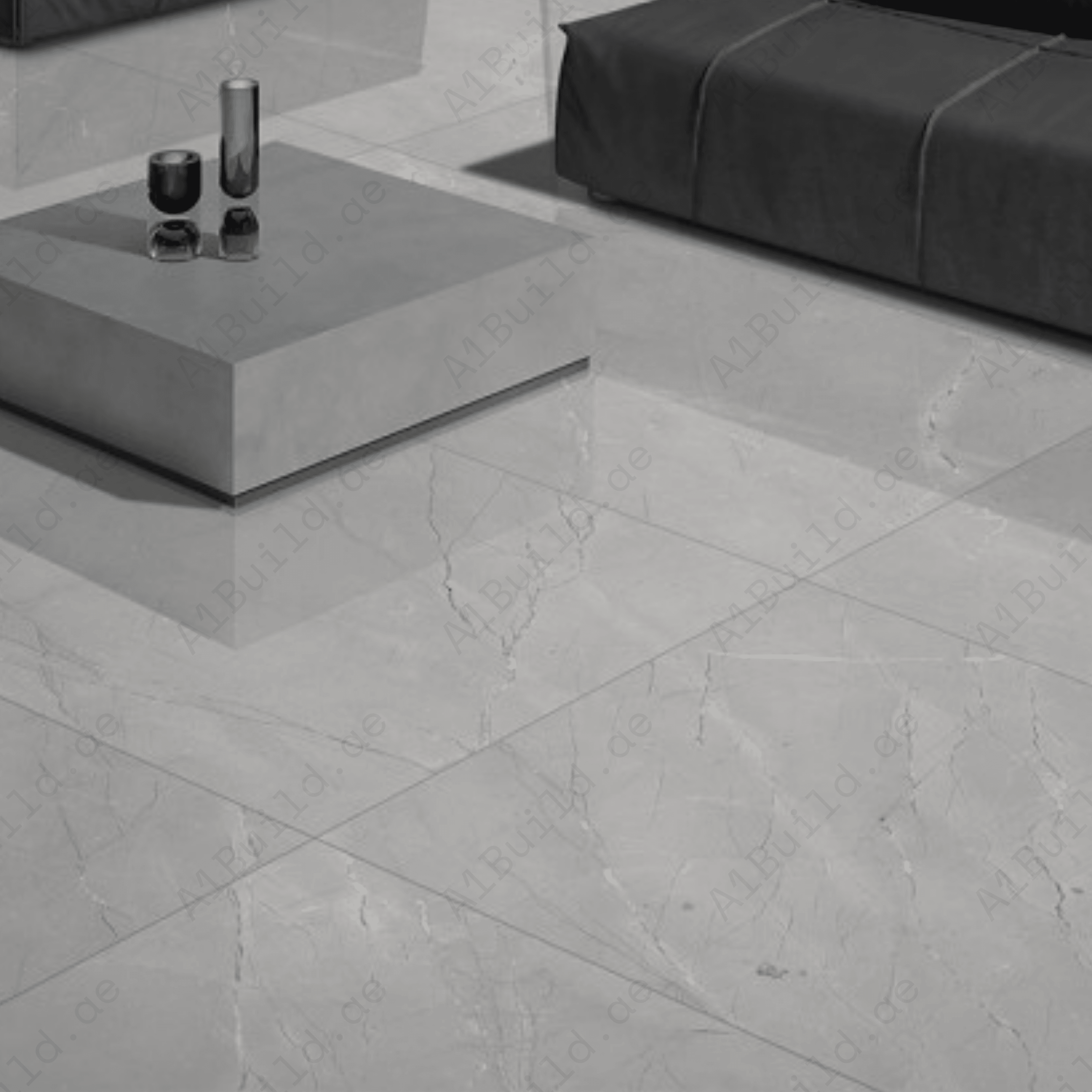 Burberry Grey 120x120cm 09mm – Glossy