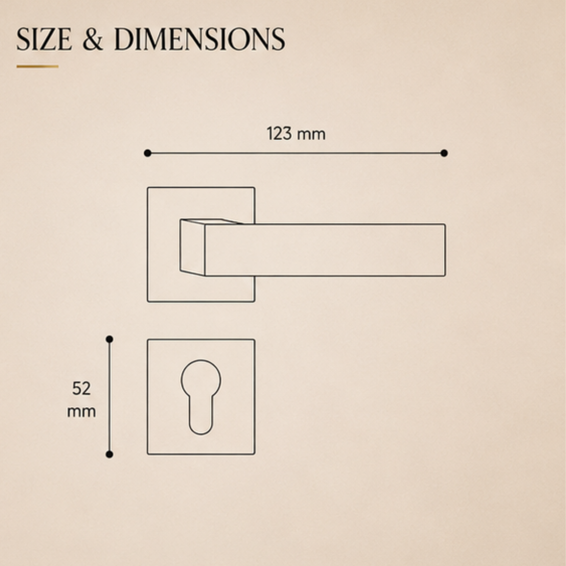 RH.9401 – Luxe Zinc Alloy Door Handle