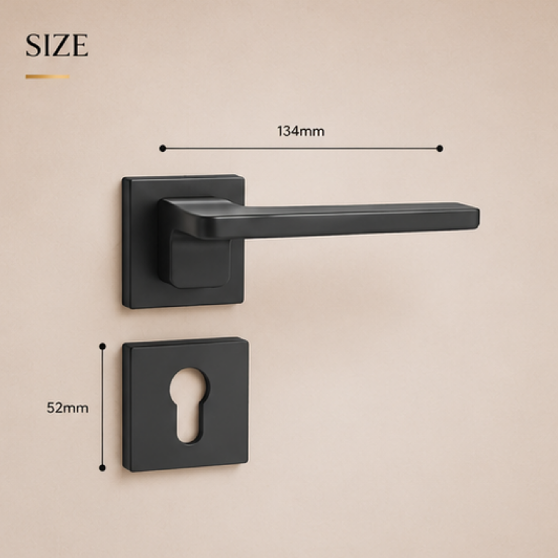 RH.9036 – Urban Crest Premium Zinc Alloy Door Handle