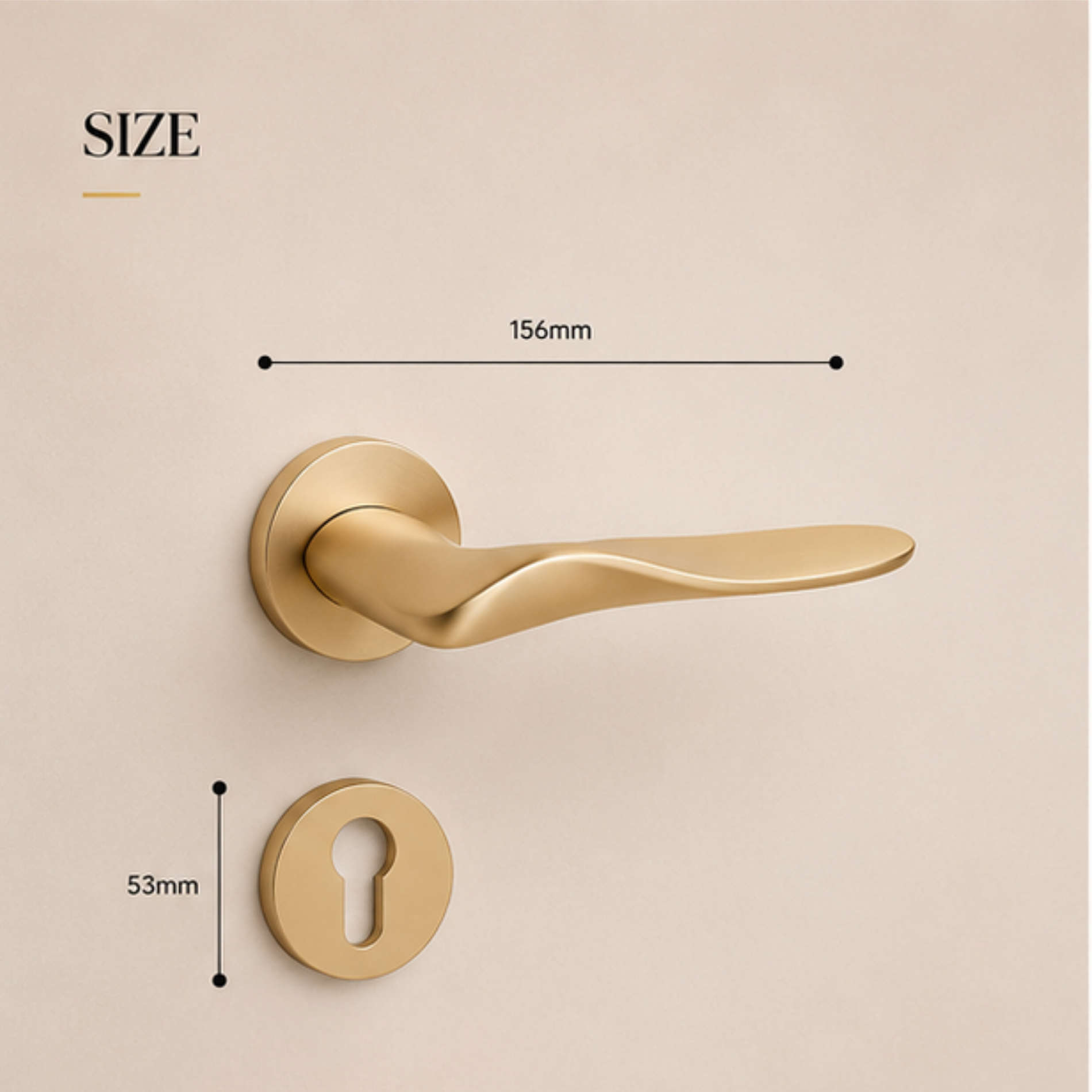 RH.9678 – Imperial Line Luxury Zinc Alloy Door Handle
