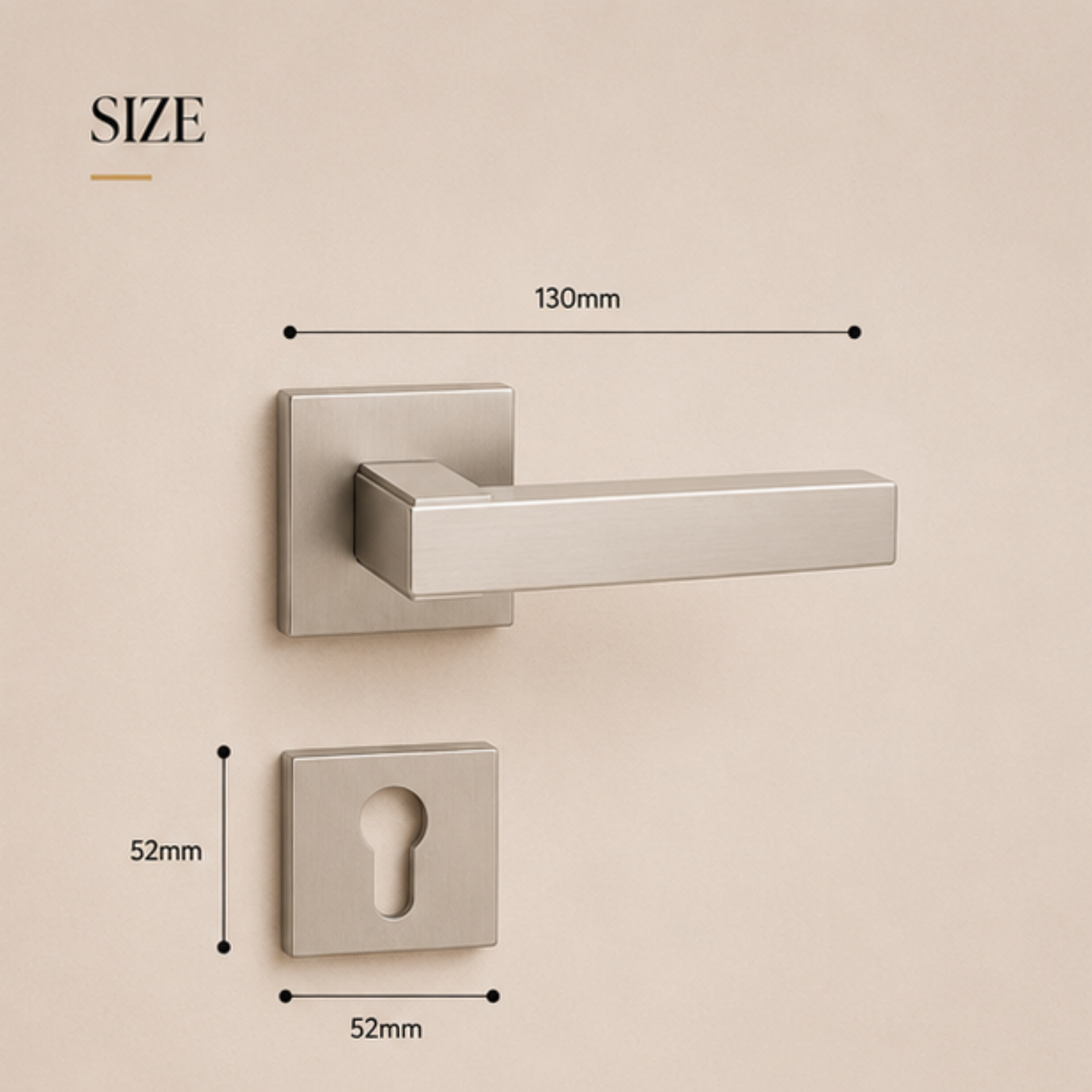 RH.9690 – Luxe Origin Zinc Alloy Door Handle