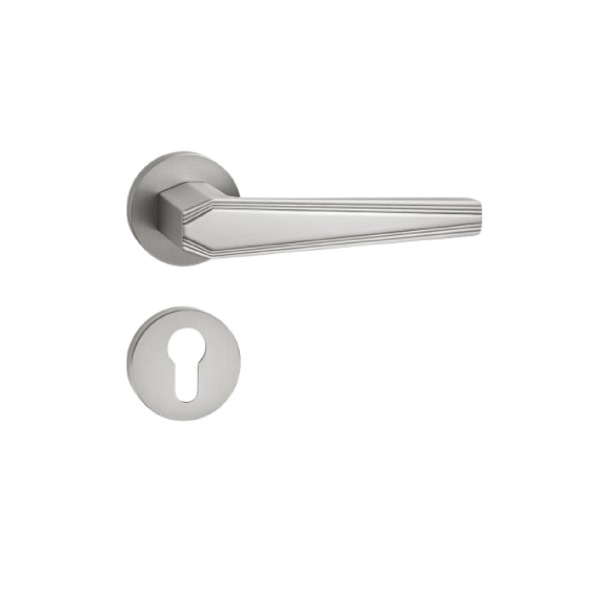 ZR220684 – Eclipse Modern Zinc Alloy Door Handle