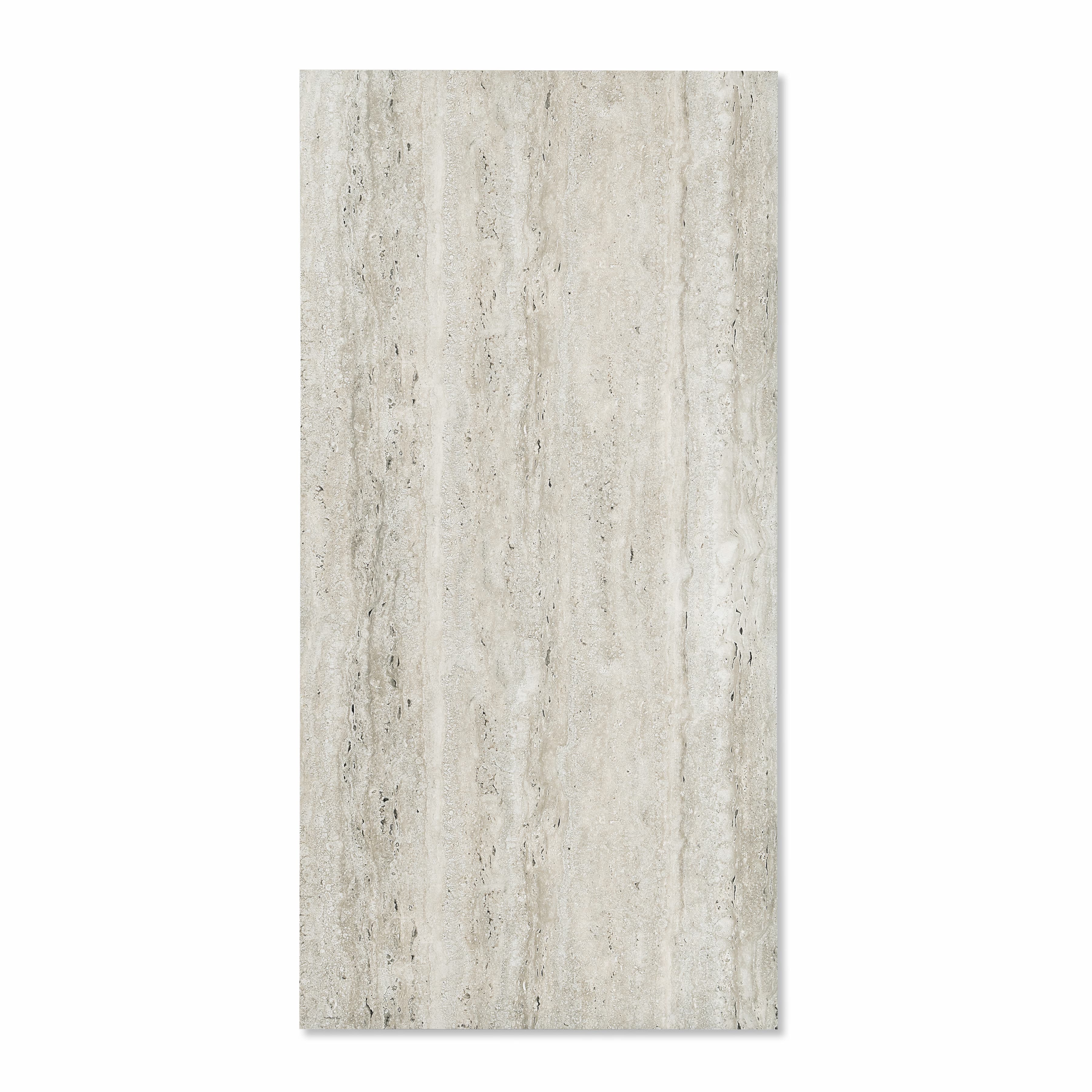 Classic Roma Travertino Grey 60x120cm 20mm Matt Porcelain Floor Tile