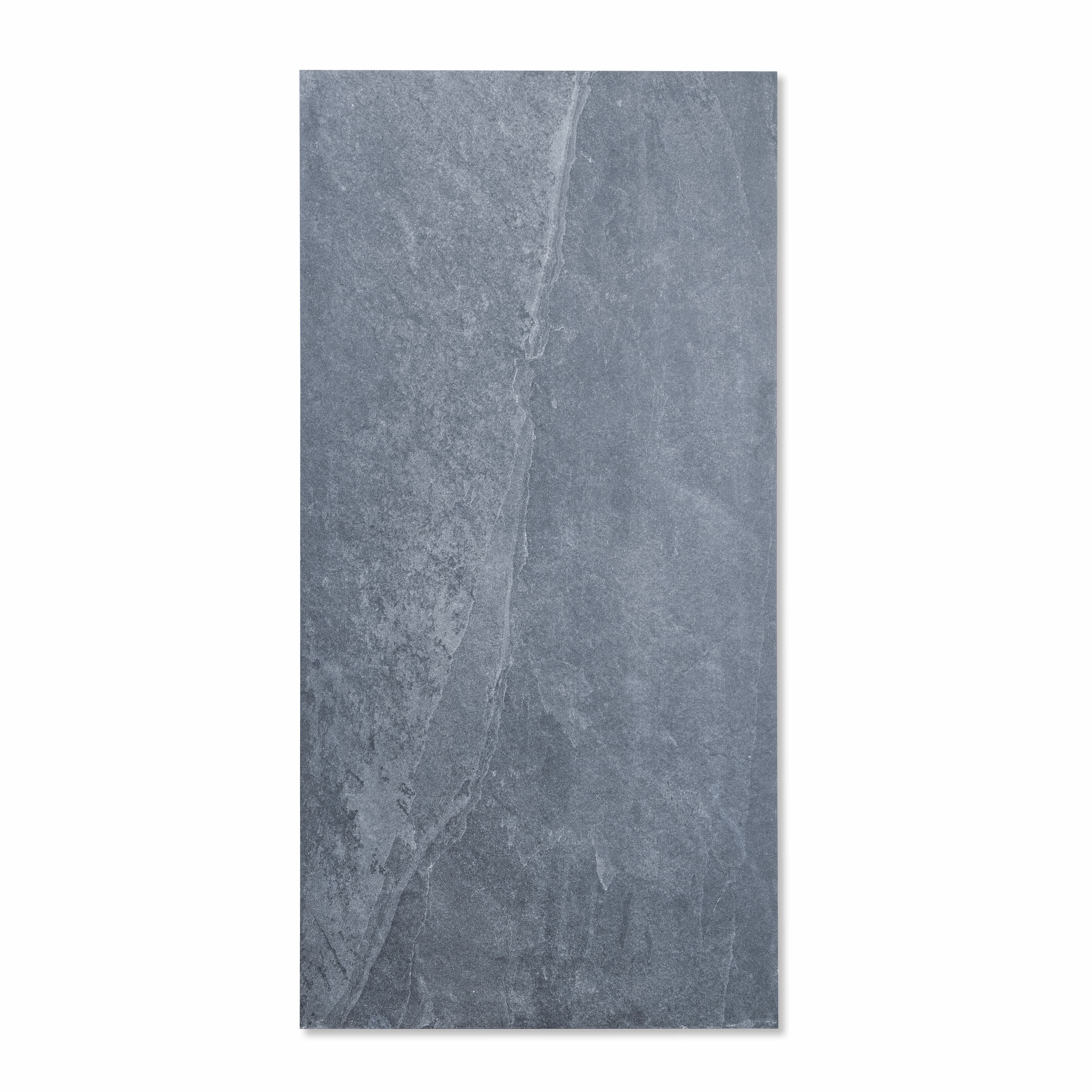 Station Black 60x120cm x 20mm Matt Porcelain Floor Tile