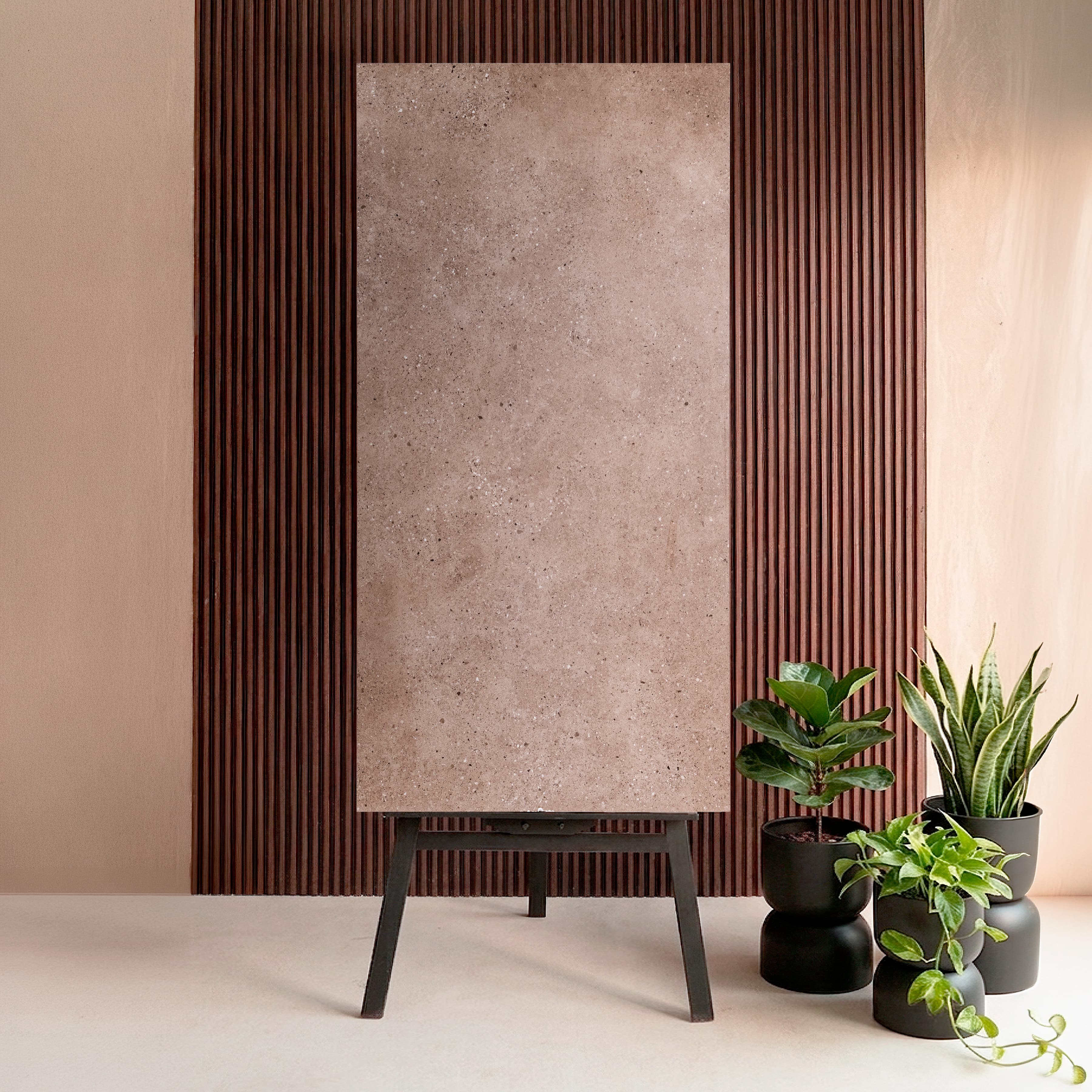 Thomas Brown Stone Look Premium Porcelain Floor Wall Tile 60x120cm 9mm Thick