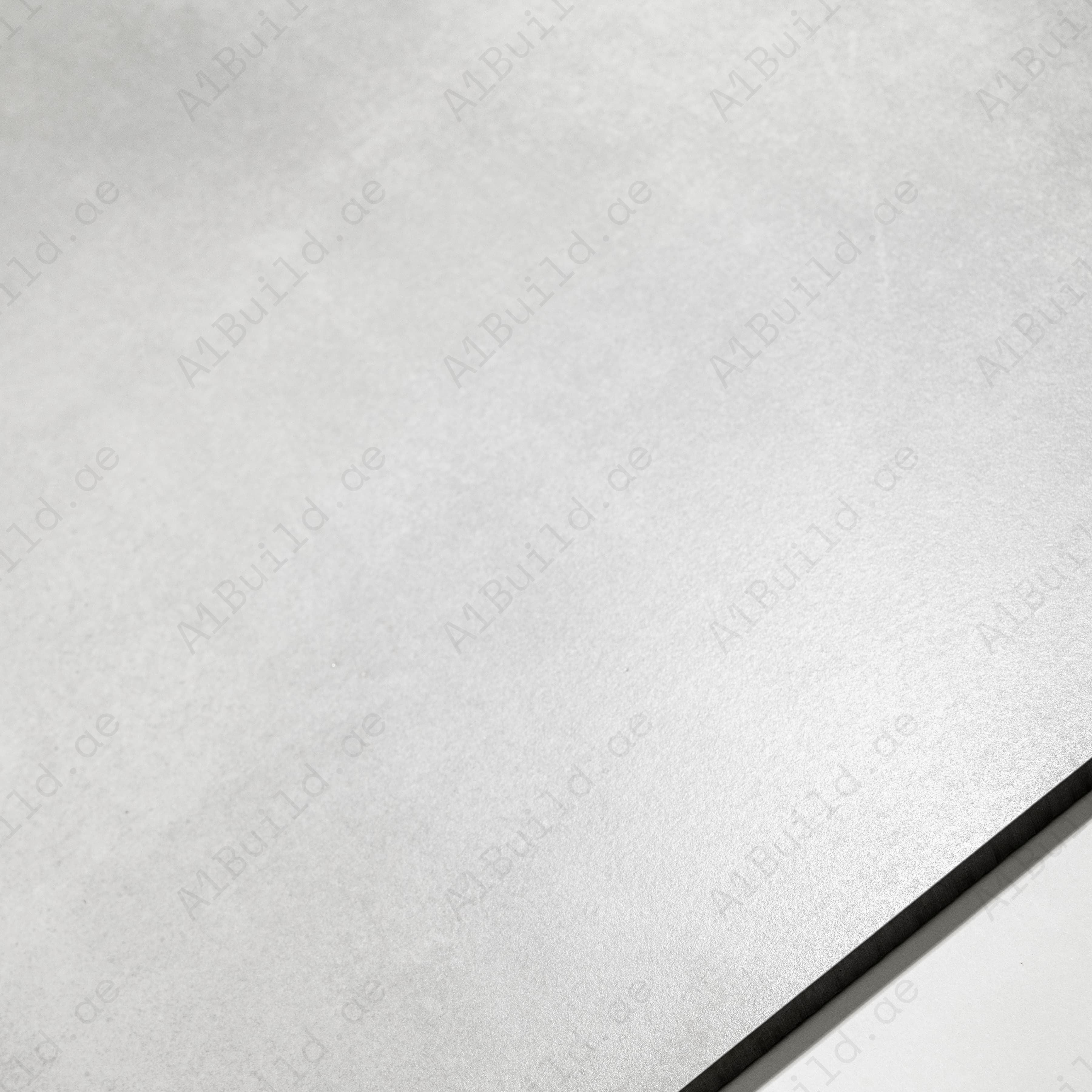 Brushed Binco Light Grey Matte Porcelain Tile 60x120cm | Micro Cement Concrete Look Large Format Floor & Wall Tile | Soft Neutral Flooring UAE
