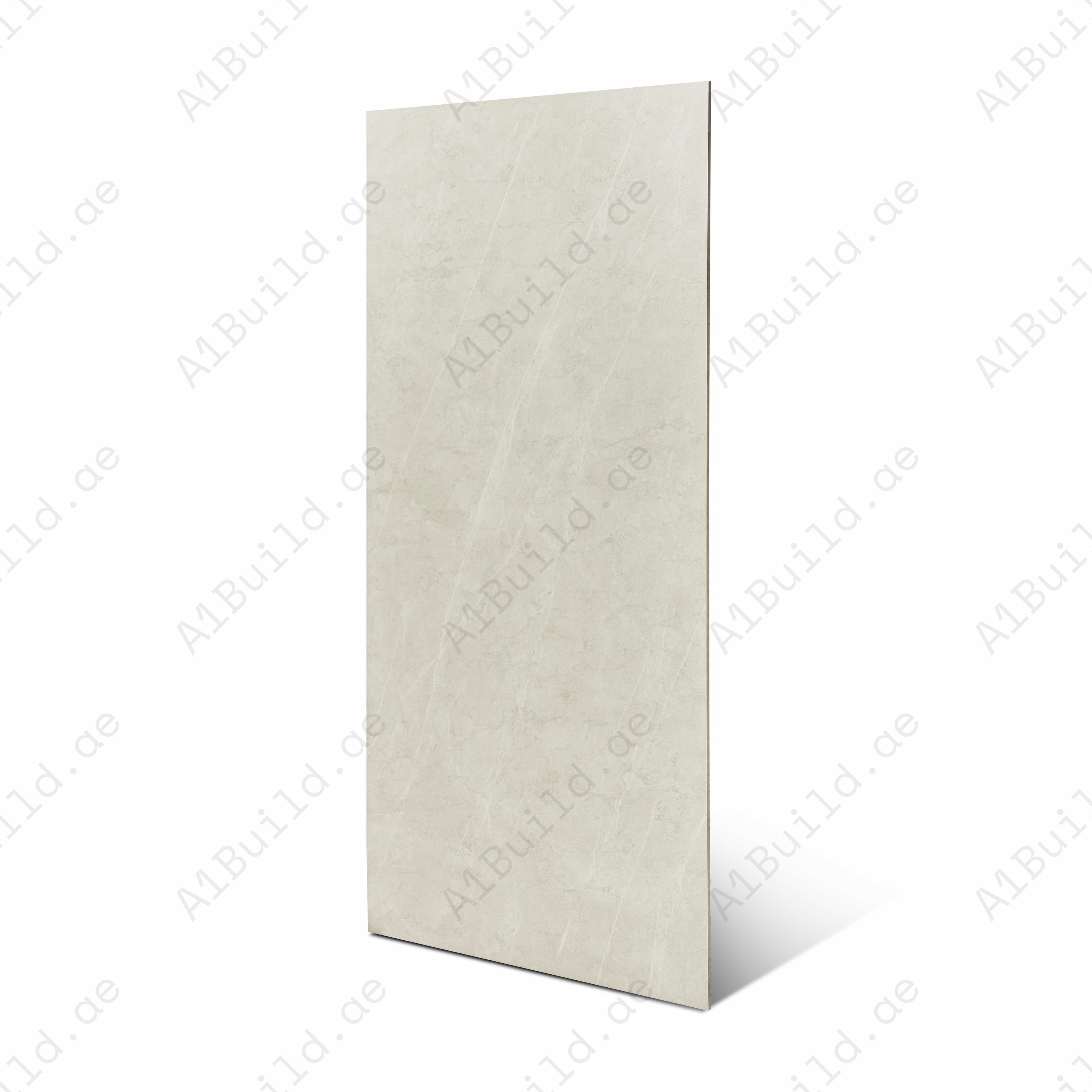 Sierra Loft HA Cream Matte Porcelain Tile 60x120cm | Soft Stone Marble Look Large Format Floor & Wall Tile | Warm Neutral Luxury Flooring UAE