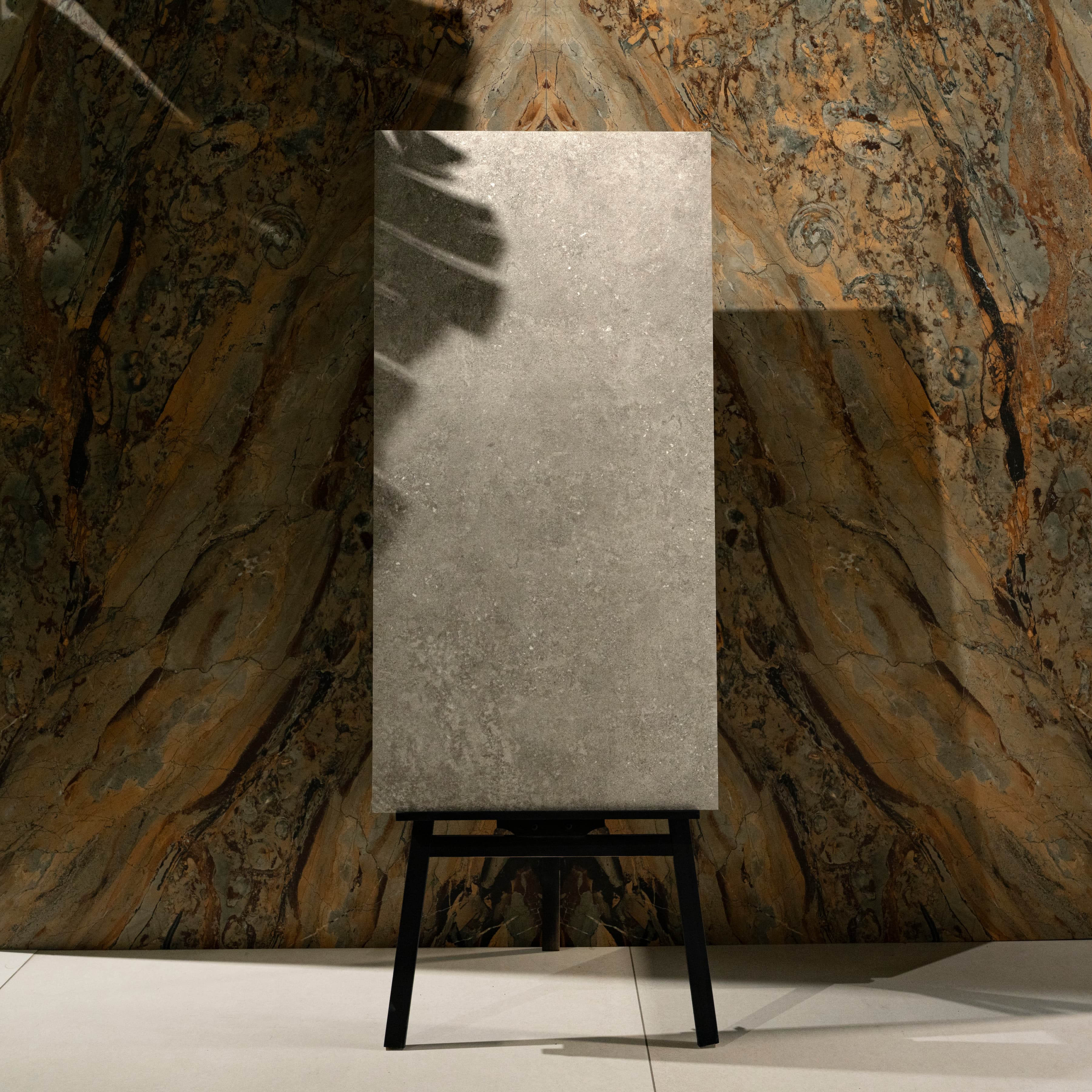 Darwin Taupe Cement Look Porcelain Tile 60x120cm – 1.6mm Thickness