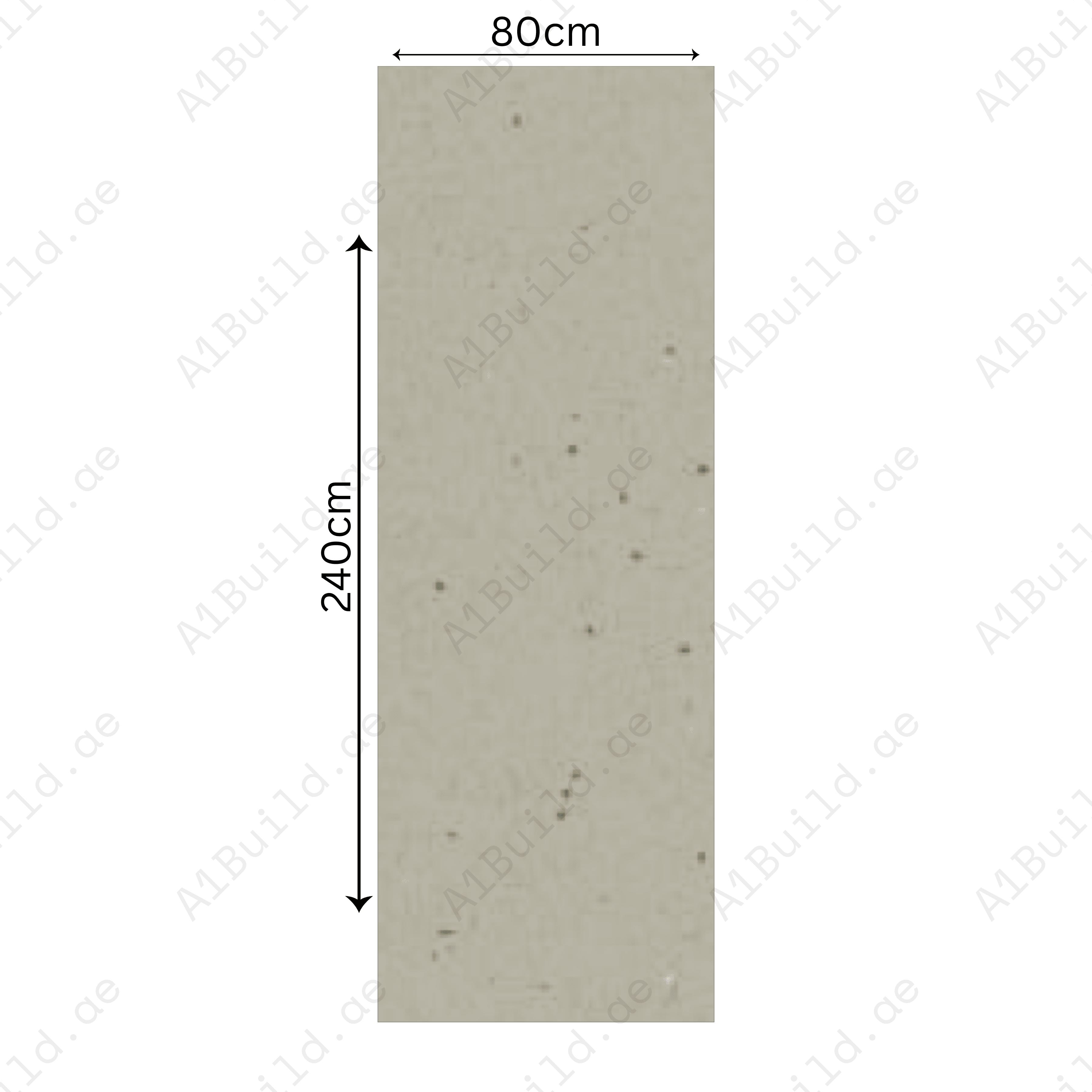 Atom Grigio 80x240cm 15mm – matt