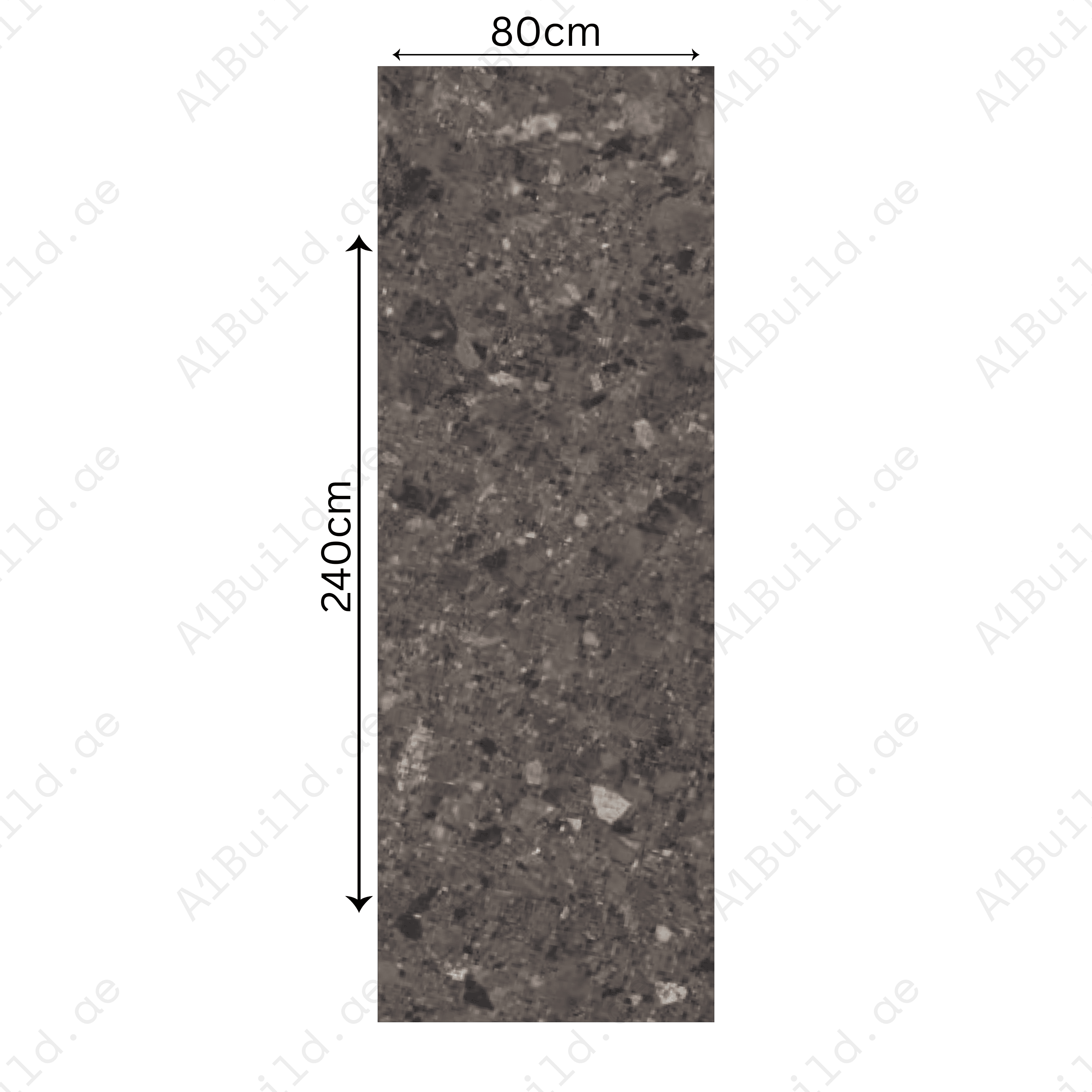 Pabble Black 80x240cm 15mm – Carving Matt
