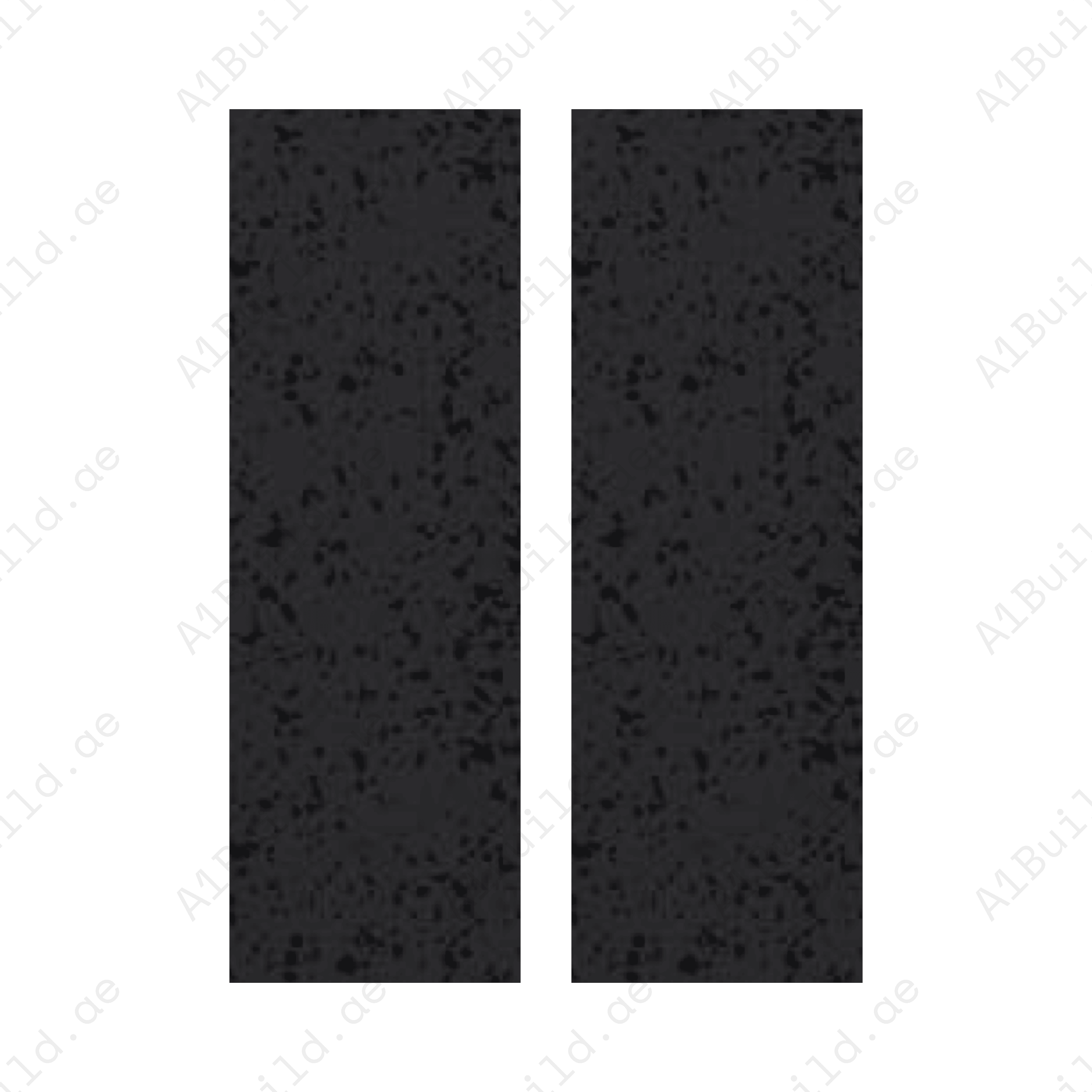 Sparkle Black (80x240cm 15mm Random Carving Matt Finish Indoor Floor, Wall & Counter Slabs)