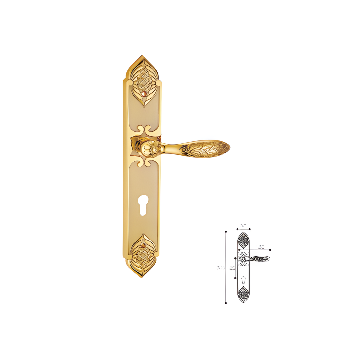8812.8803 premium Pure Copper door lock with Rose Gold Plated finish. Designed for elegant interiors, smooth operation, and reliable everyday performance.