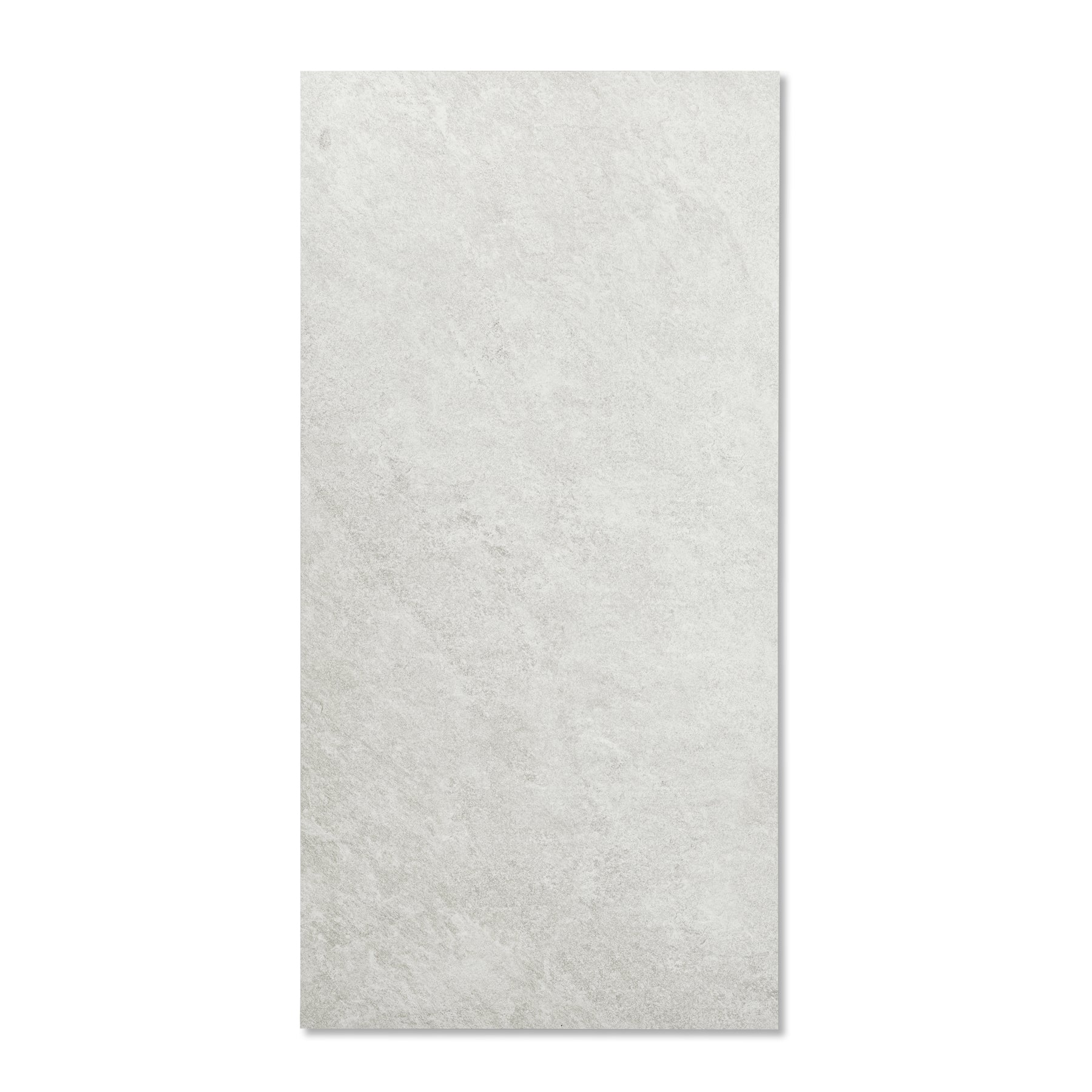 Quartz White Stone Look Porcelain Tile 60x120cm 20mm Thickness