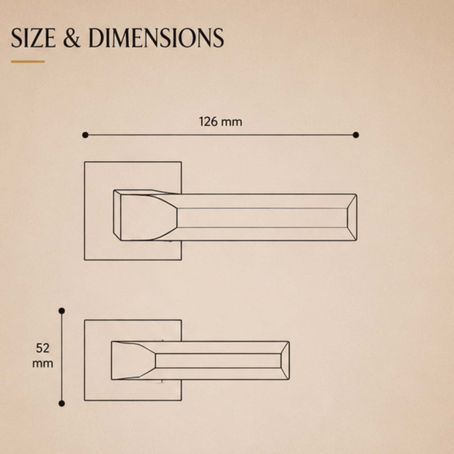 ALA.6403 premium aluminum alloy door lock handle in Matt Satin Nickel finish. Modern architectural hardware for homes, hotels, offices, and luxury interiors.