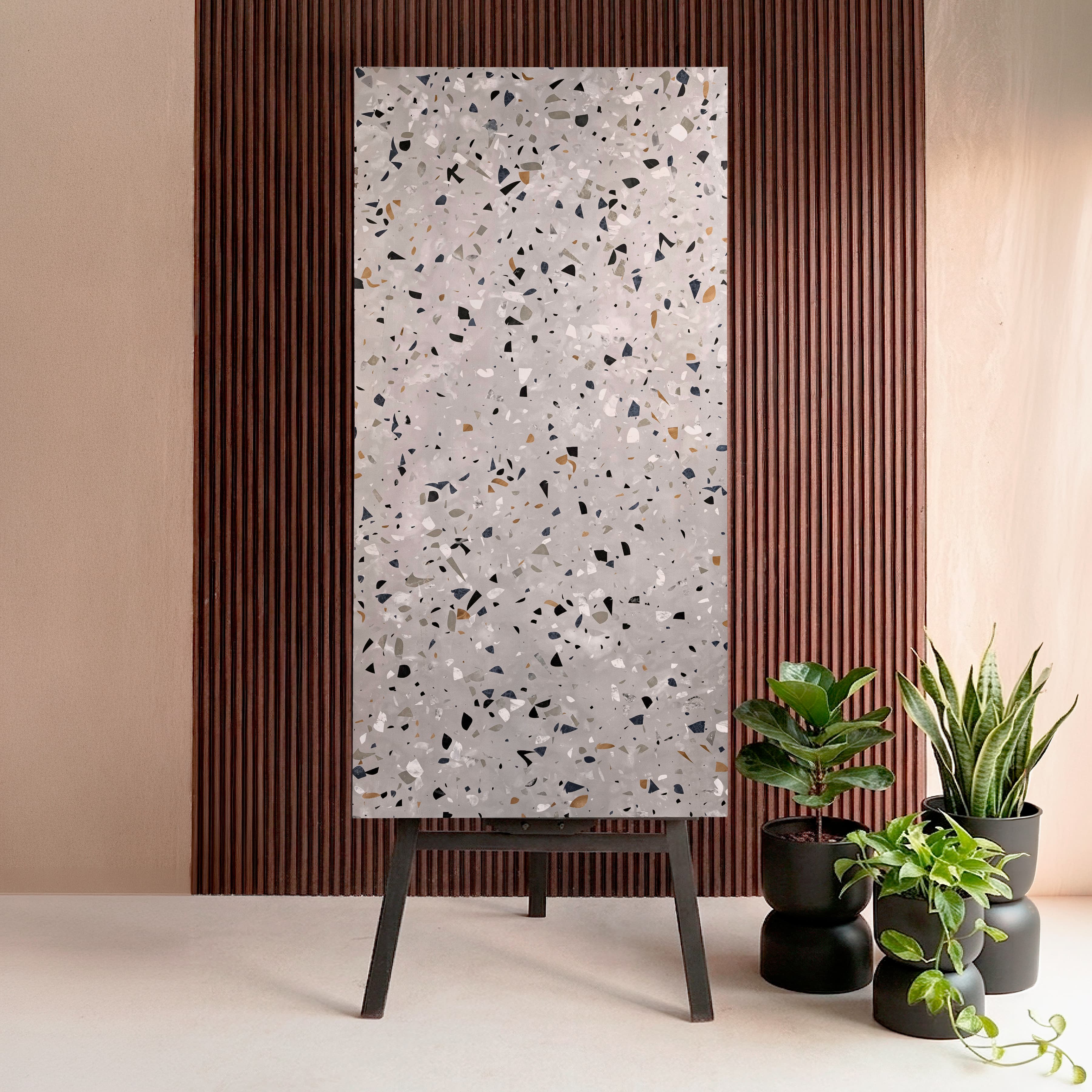 Amata Smoke (60X120cm 09mm Random Carving Matt Finish Porcelain Indoor Floor & Wall Tiles)