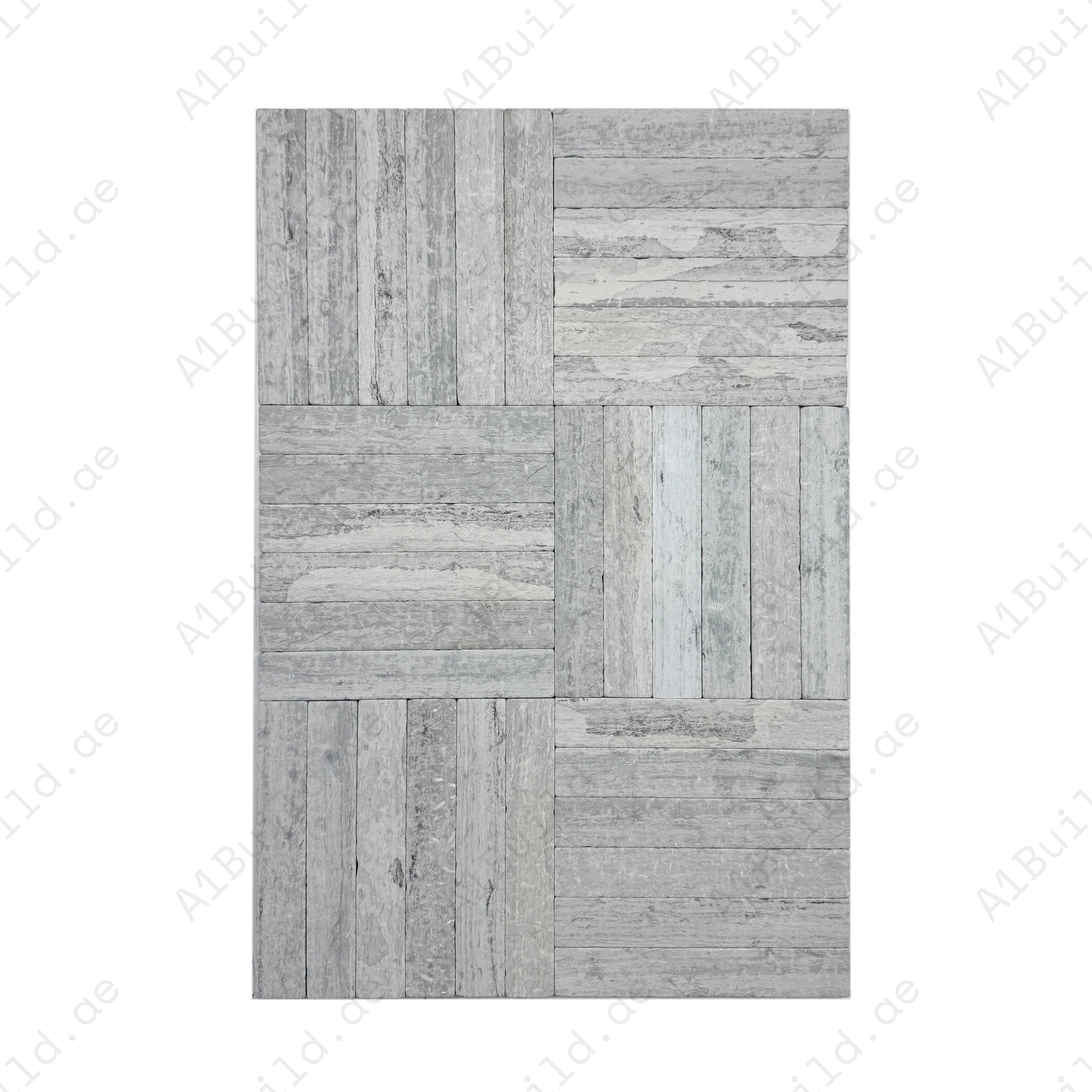 Add style with Verona Series Blue Dress marble tile. Tumbled & brushed finish, durable and elegant, ideal for bathrooms, kitchens, feature walls, and floors.