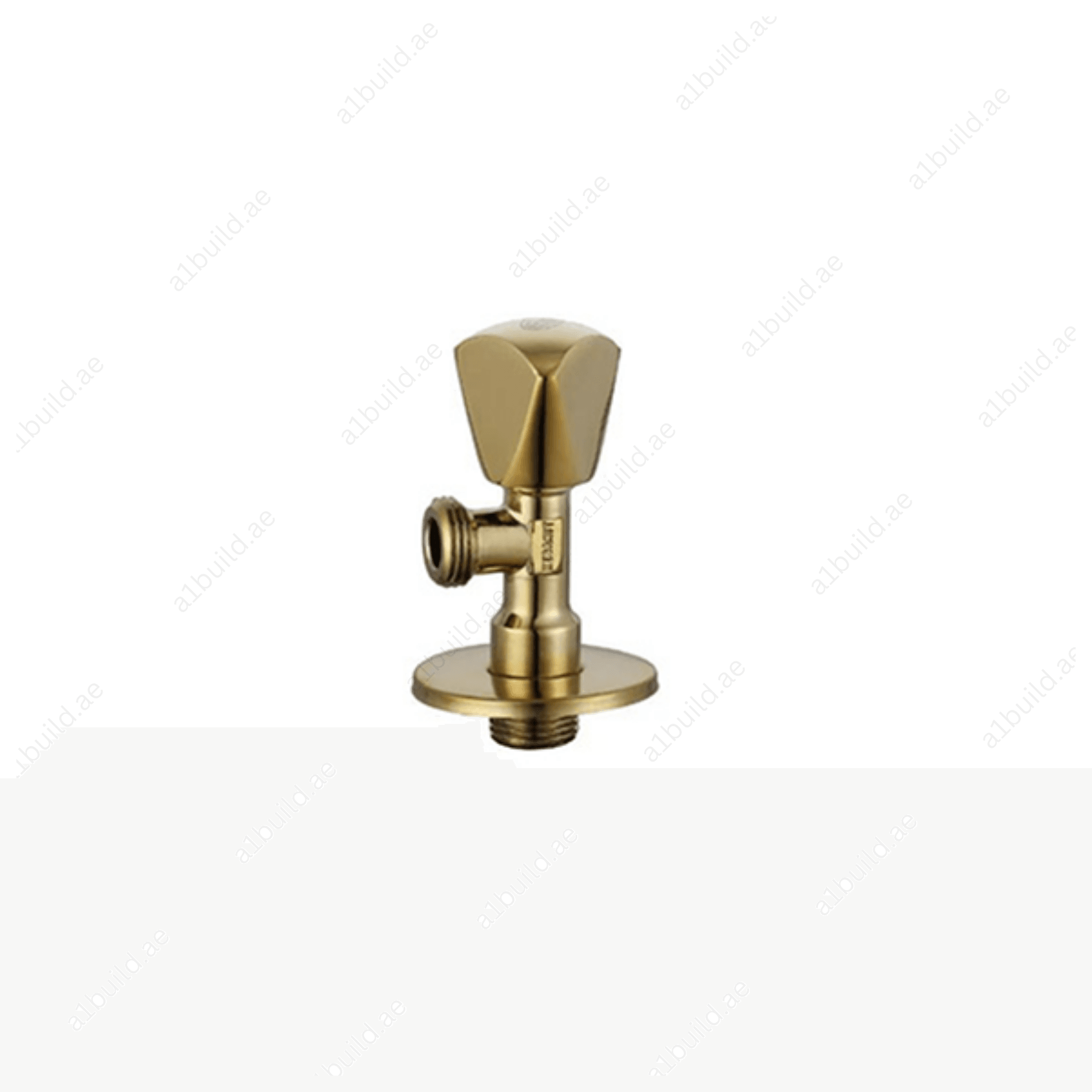 Angle valve Long Type (Premium Gold Brass)
