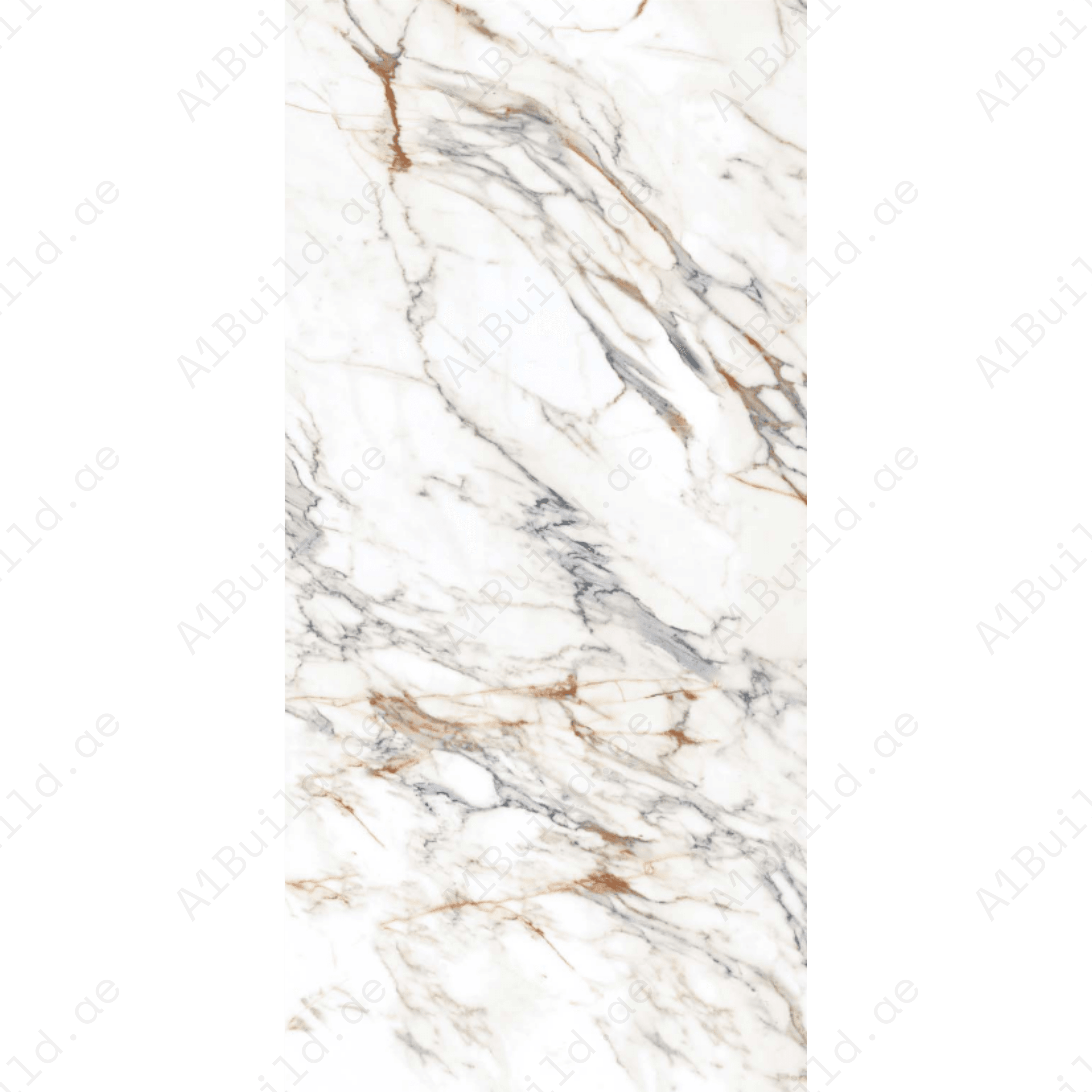 Aristo Statuario 80x160cm glossy porcelain tile, 09mm thick with bold marble veining. Elegant high-gloss finish, perfect for luxury interiors.
