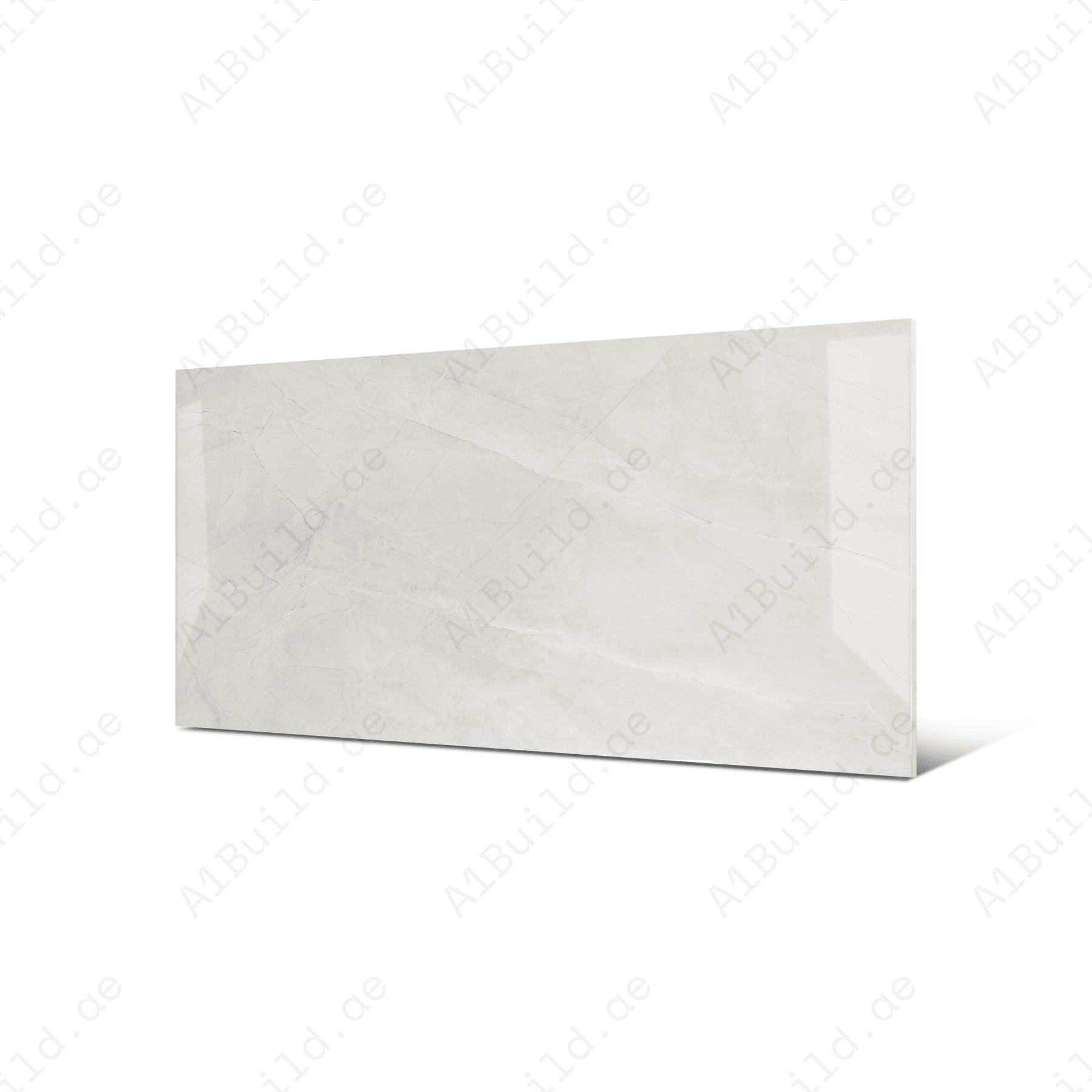 Armani Bianco 80x160cm glossy porcelain tile, 09mm thick with a marble-inspired design. Elegant high-gloss finish, ideal for modern interiors.