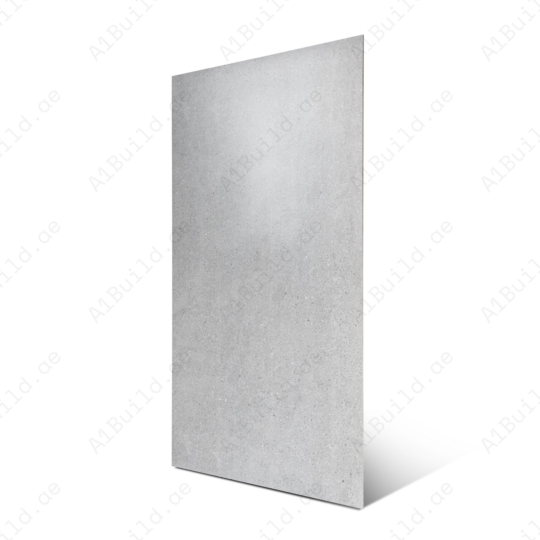 Aspen Grey porcelain tile in 60x120cm size featuring modern stone look, elegant grey tones and durable 9mm thickness for walls and floors.