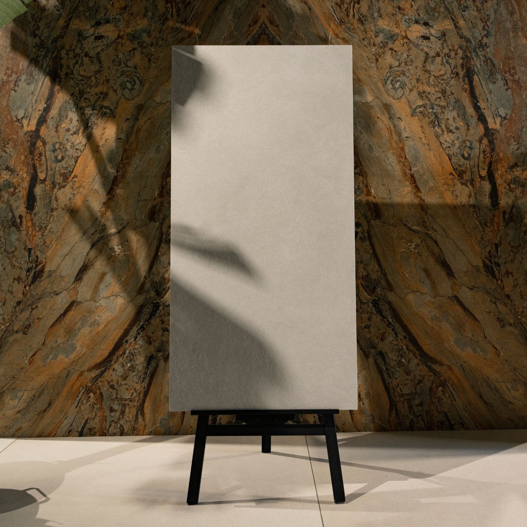 Aster Dew matte stone effect porcelain tile 60x120cm 9mm features soft mineral tones, modern texture, and durable performance for floors and walls.