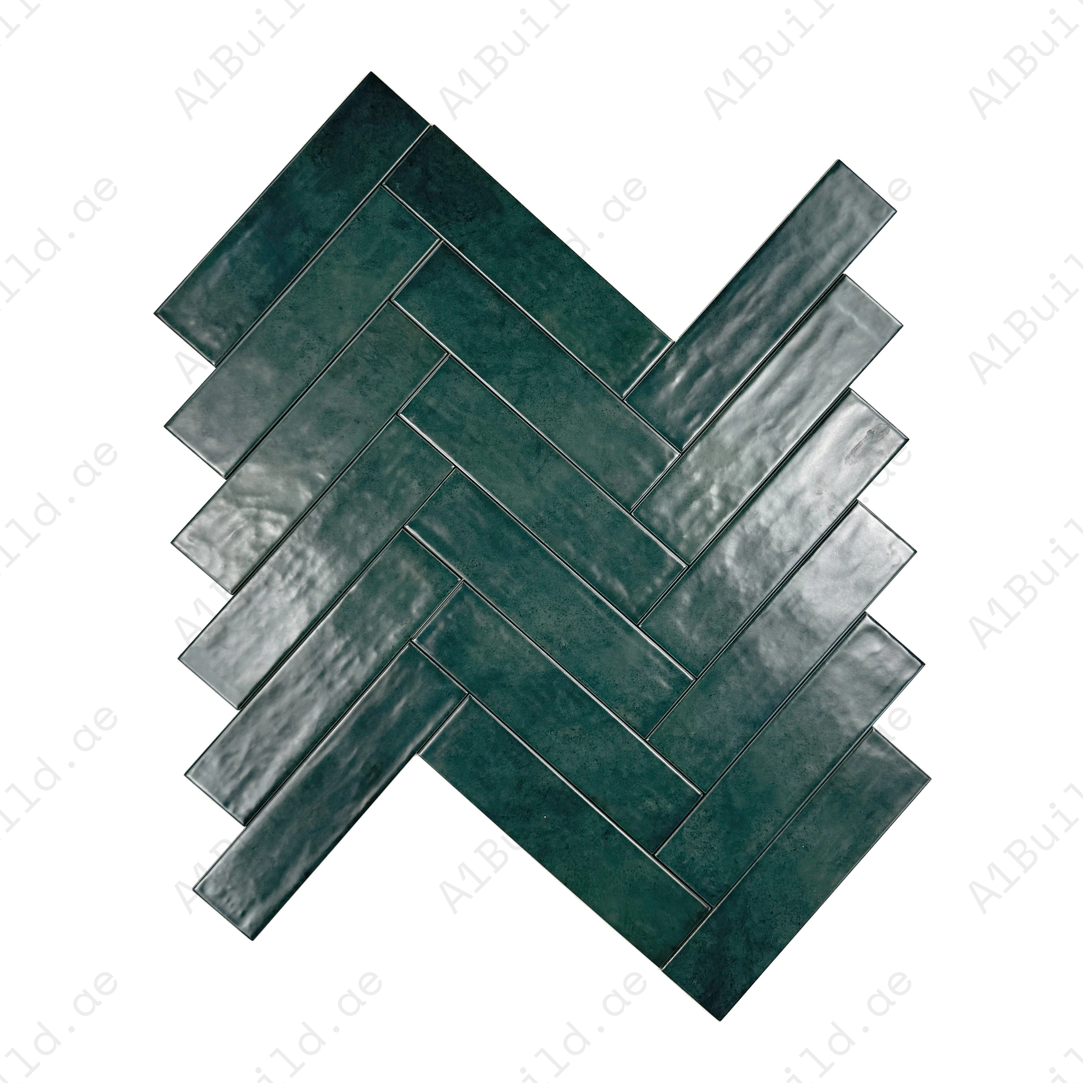 Aurora Vibes Dark Sea Green Semimatte Porcelain Tiles—durable, waterproof, and stylish. Perfect for bathrooms, kitchens, walls, floors, and outdoor projects.