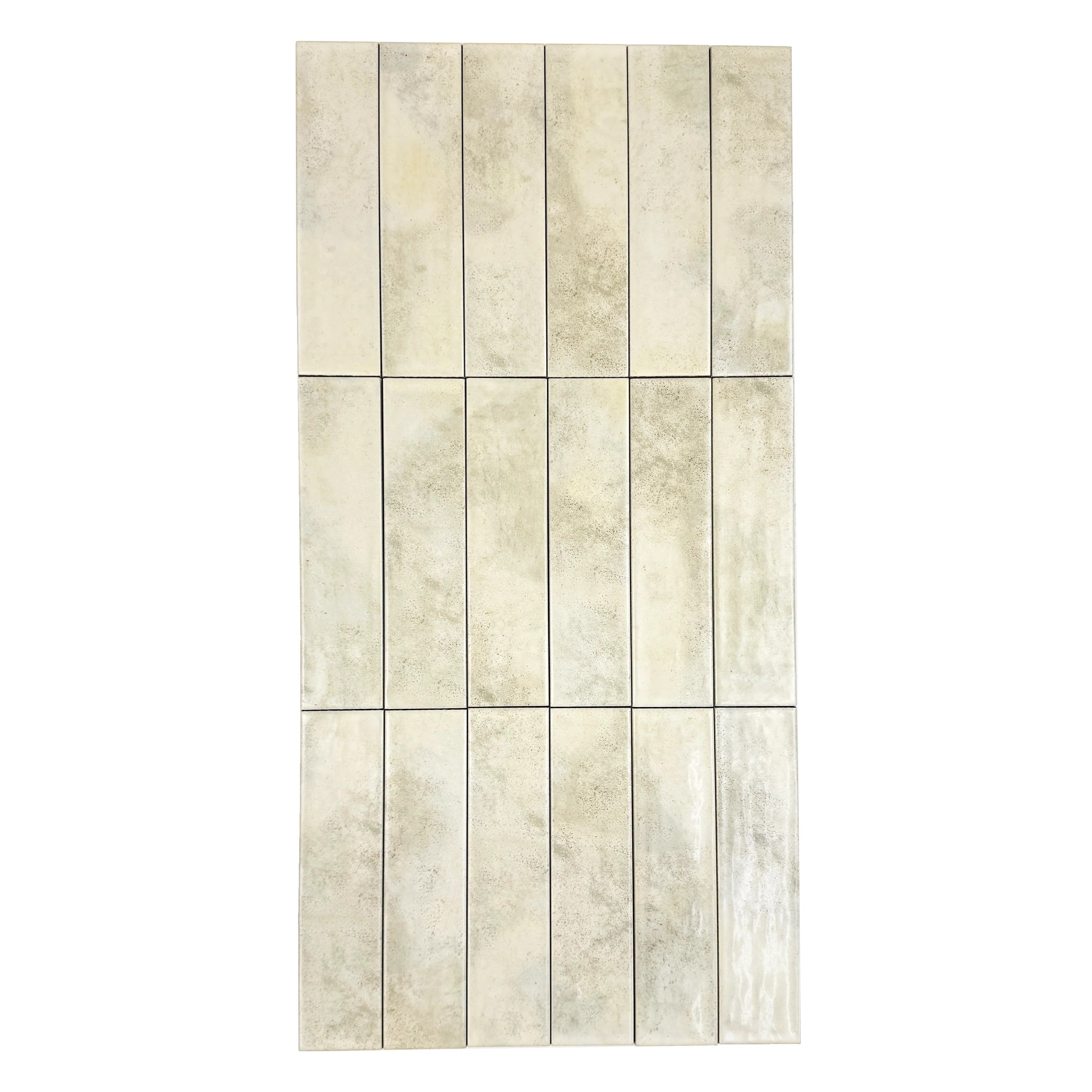 Aurora Vibes Off White & Light Grey Semimatte Porcelain Tiles. Durable, waterproof, and versatile for walls, floors, kitchen backsplashes, and high-traffic areas.