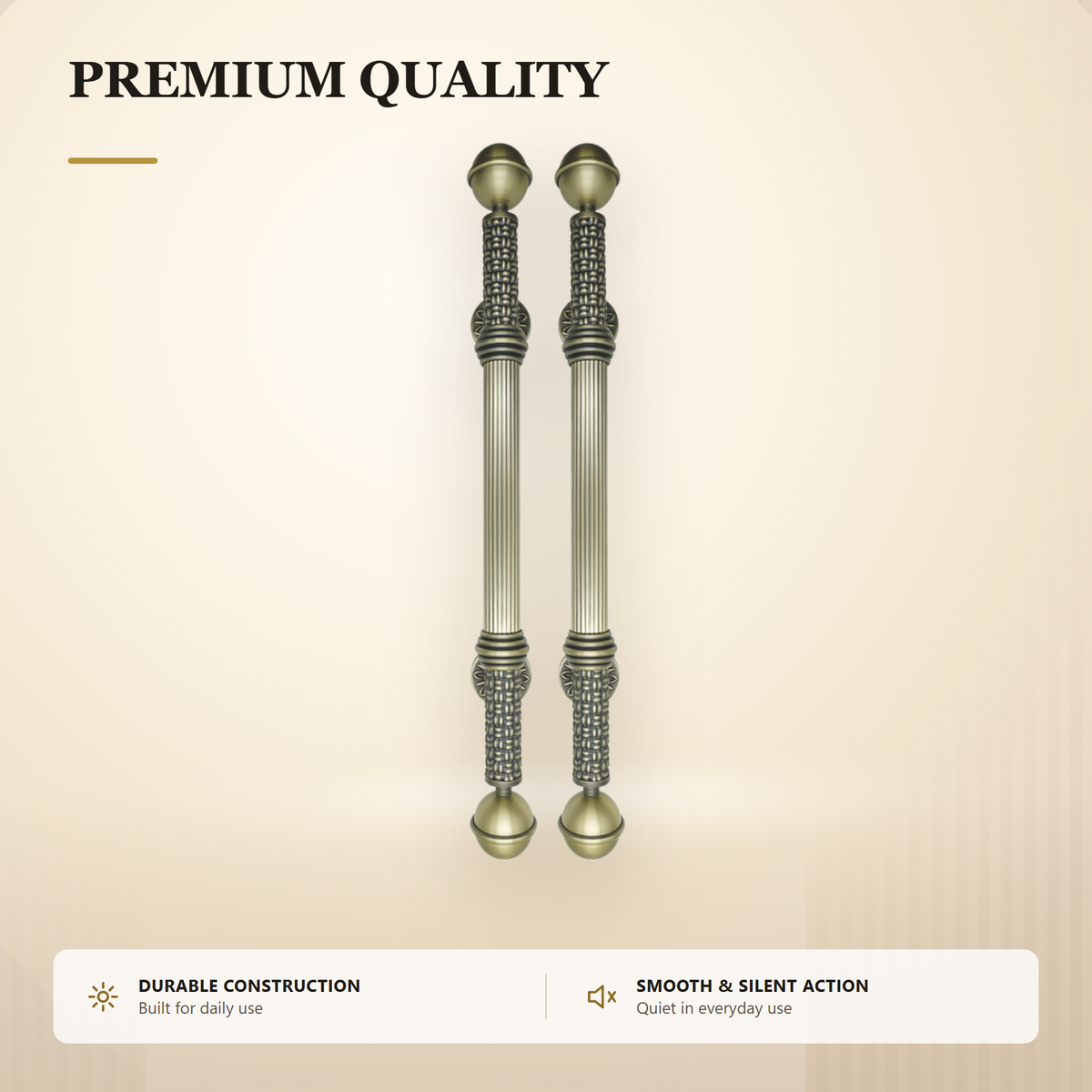 BP18095 – Premium Brass Door Pull Handle