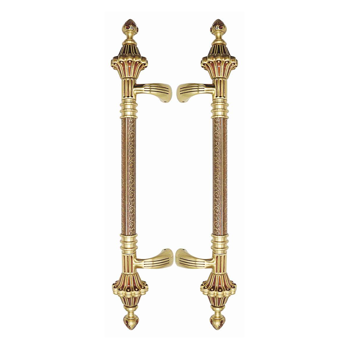 BP18097 premium brass door pull handle from the Brass Door Handle Series. solid brass pull in lengths from 520 to 1800 mm. Built for smooth, reliable everyday use.