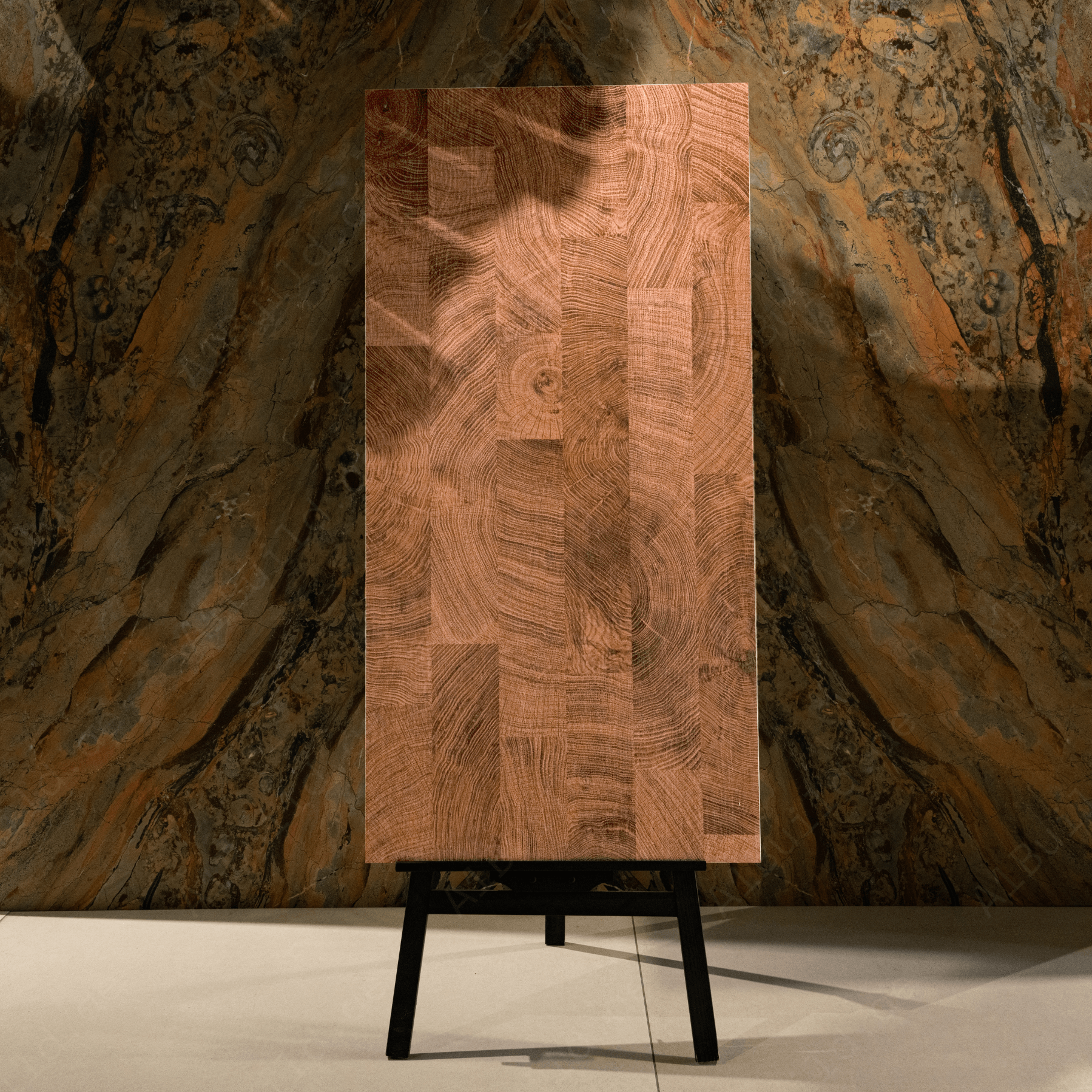 Base 9004 tiles (60x120cm, 9mm) come with a Carving Matt finish and a neutral brown design. Perfect for Indoor Floors and Walls, these Porcelain tiles deliver a minimalist, textured look. The carving matt surface adds a subtle dimension, making them ideal for creating a modern and versatile atmosphere in any residential or commercial space.