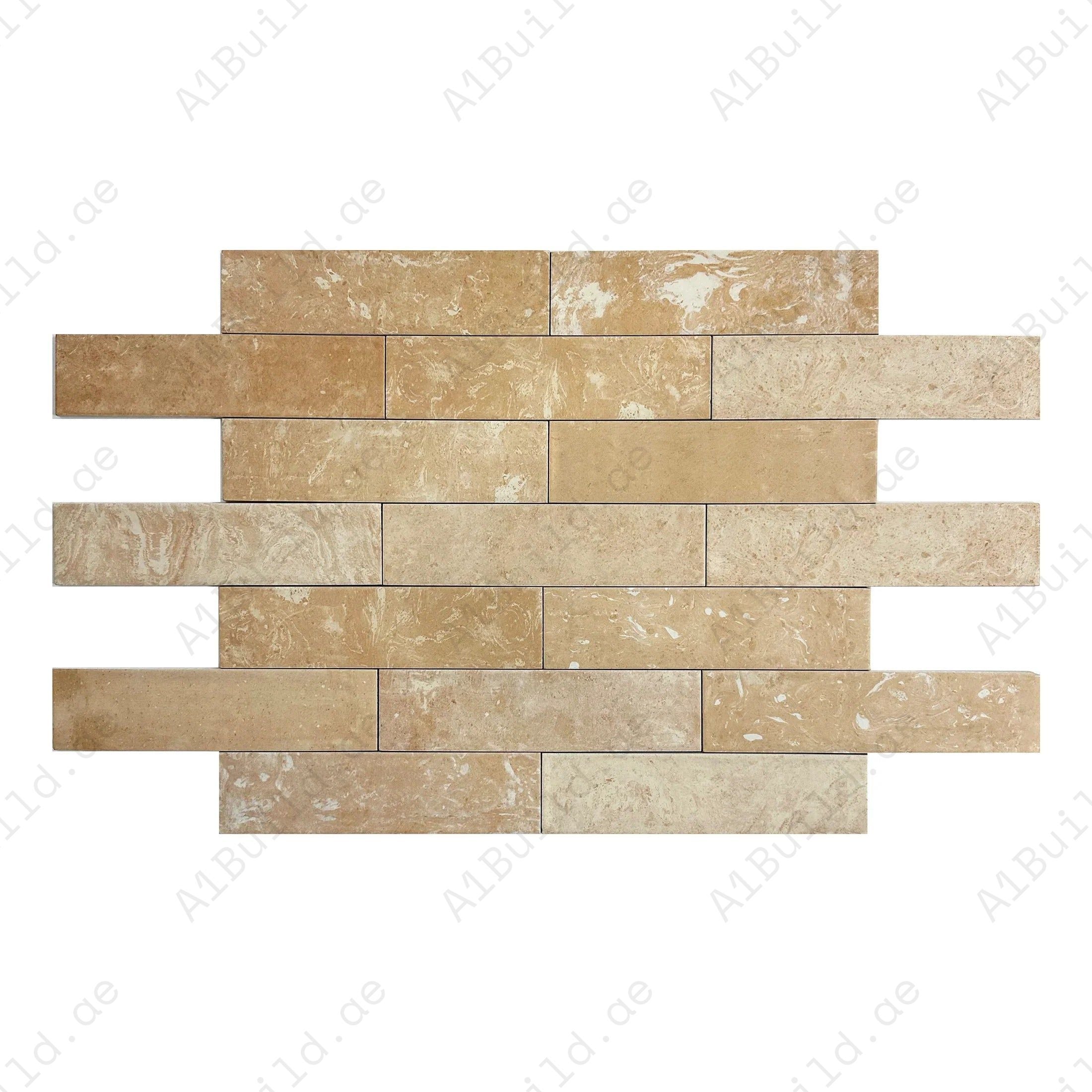 Beige Mixed Matte Porcelain Artisanal Tile offers timeless elegance, durability, and style. Perfect for walls and floors in residential and commercial spaces.