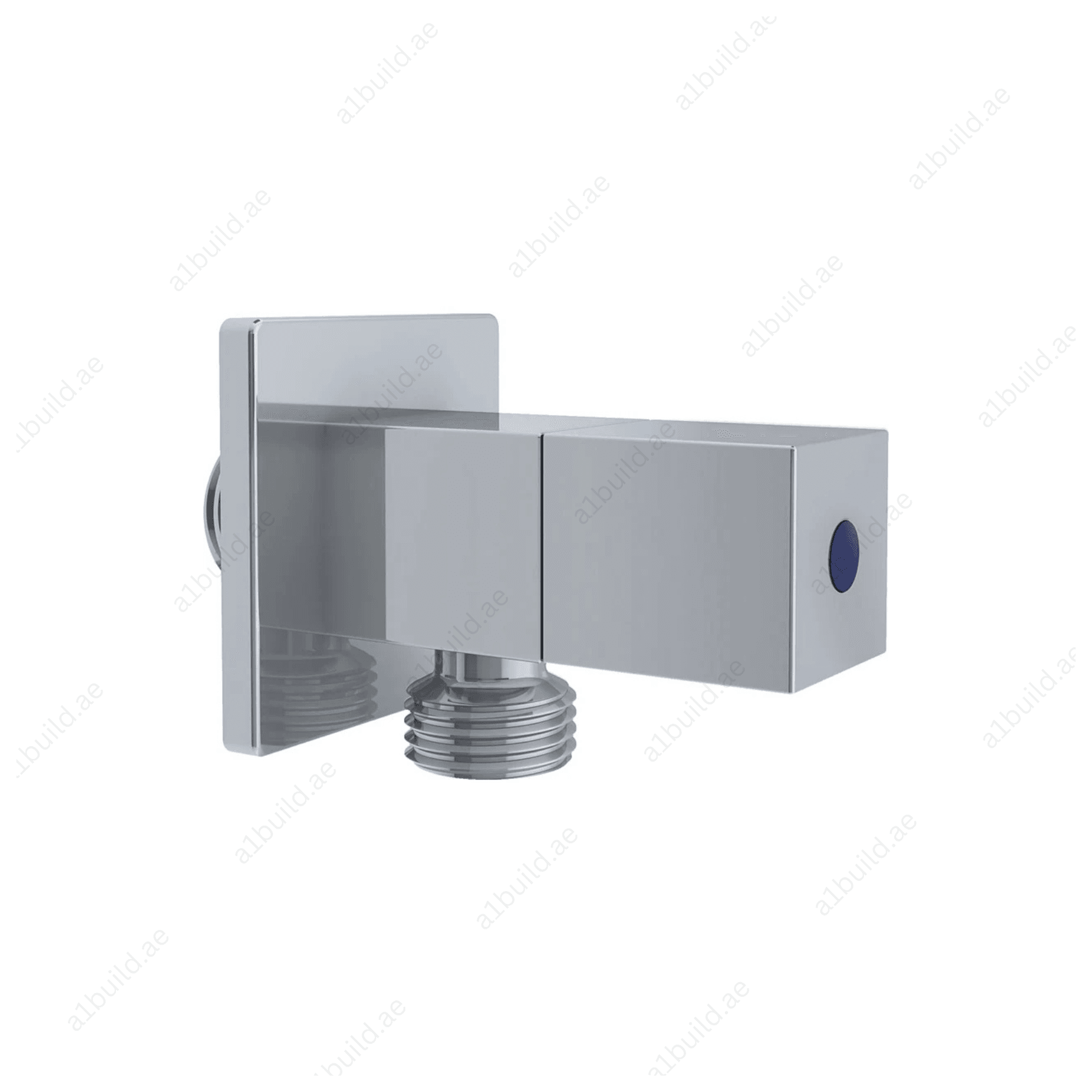 Brass Angle Valve DN15 Chrome – Ceramic Disc Fitting with ABS Handle and 1/2" Outlets