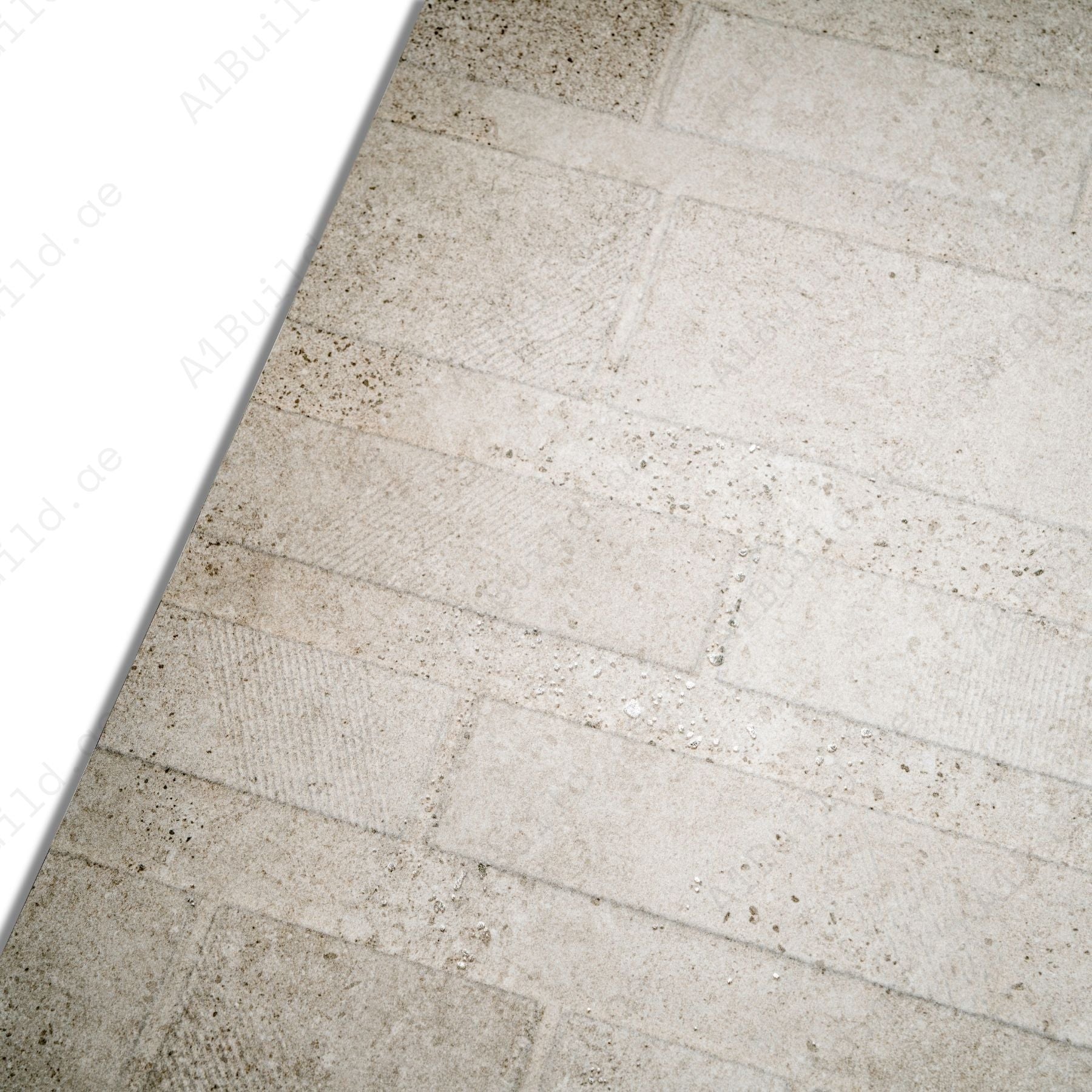 Brick Essence brick-look porcelain tile in 60x120cm size with rustic texture, durable 9mm thickness and low absorption for walls and floors.