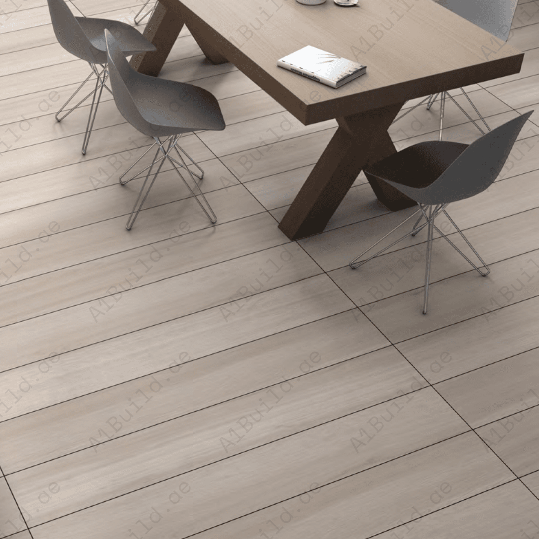 Bricola Light (20X120cm Matt Finish Parquet Porcelain Indoor, Floor Tiles)