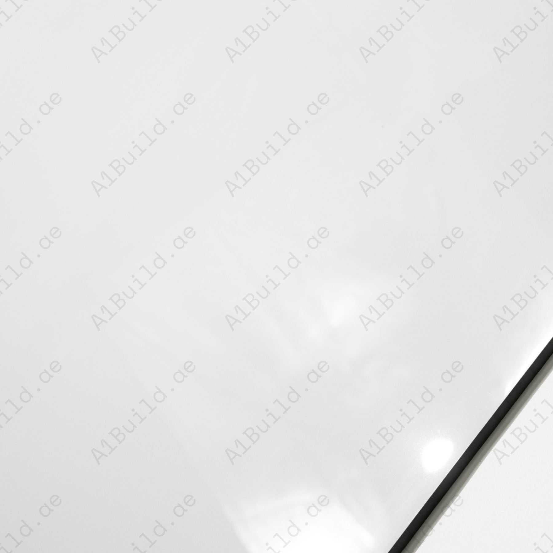 Brilliant White glossy porcelain tile 80x120cm x 2mm with high shine finish. Elegant large format tile perfect for modern floors and luxury interior walls.