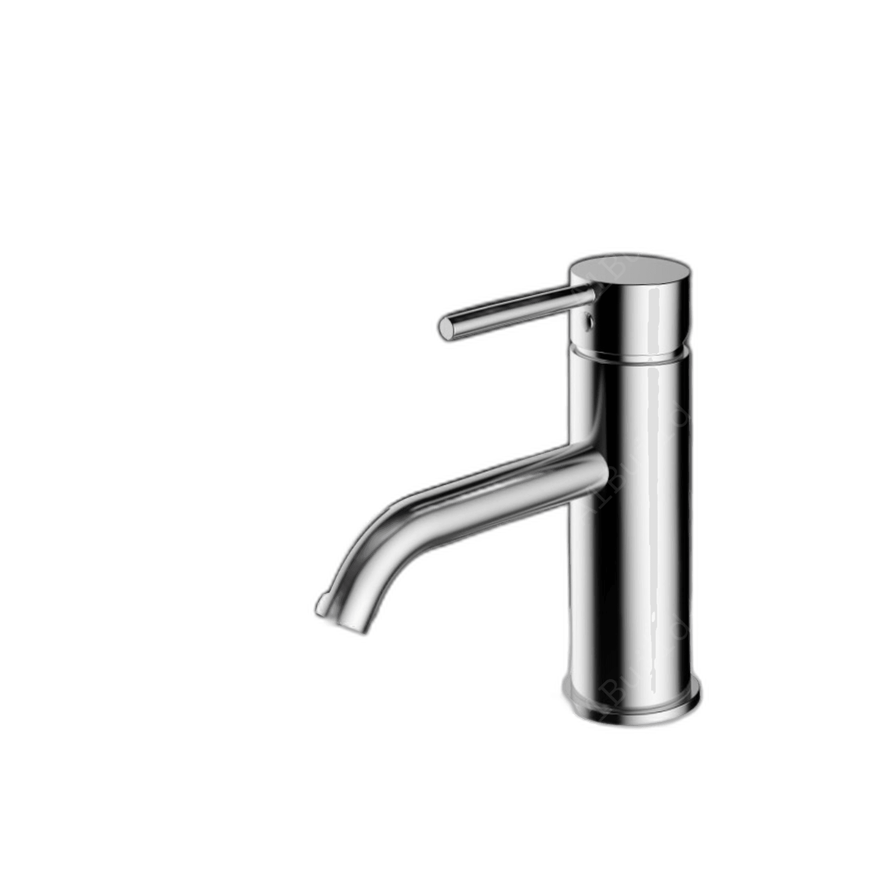 Brushed Nickel Basin Mixer Without PUW2