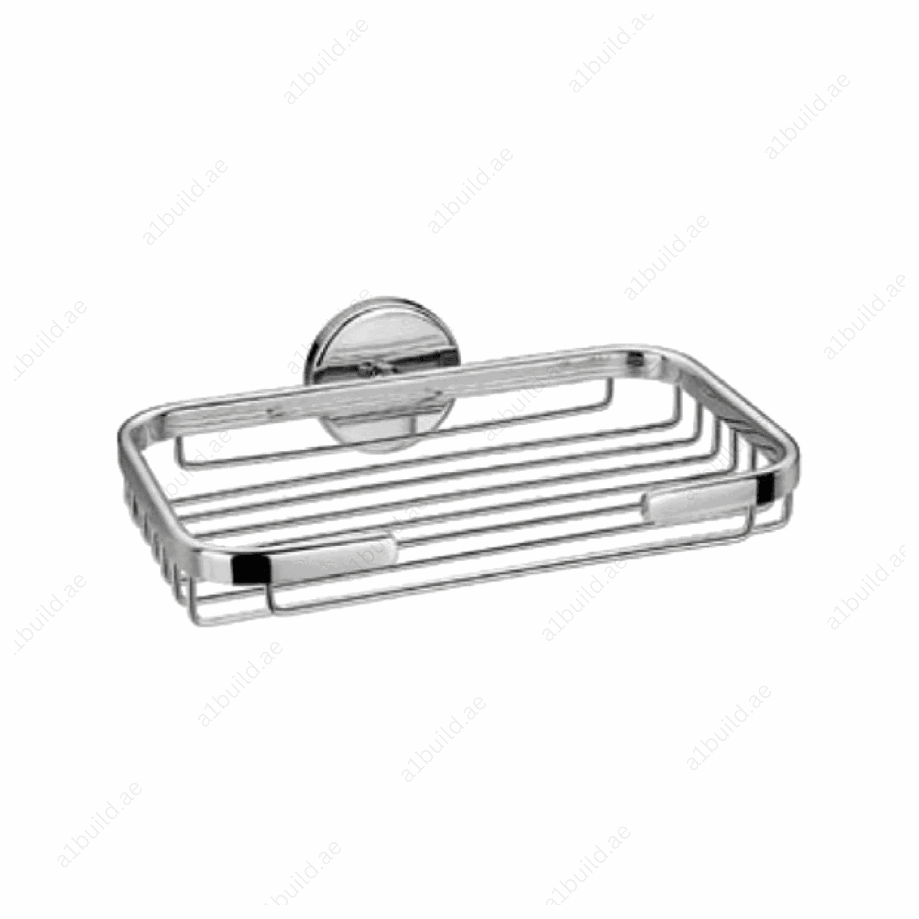 CALIBER Chrome Soap/Sponge Basket - Wall Mounted