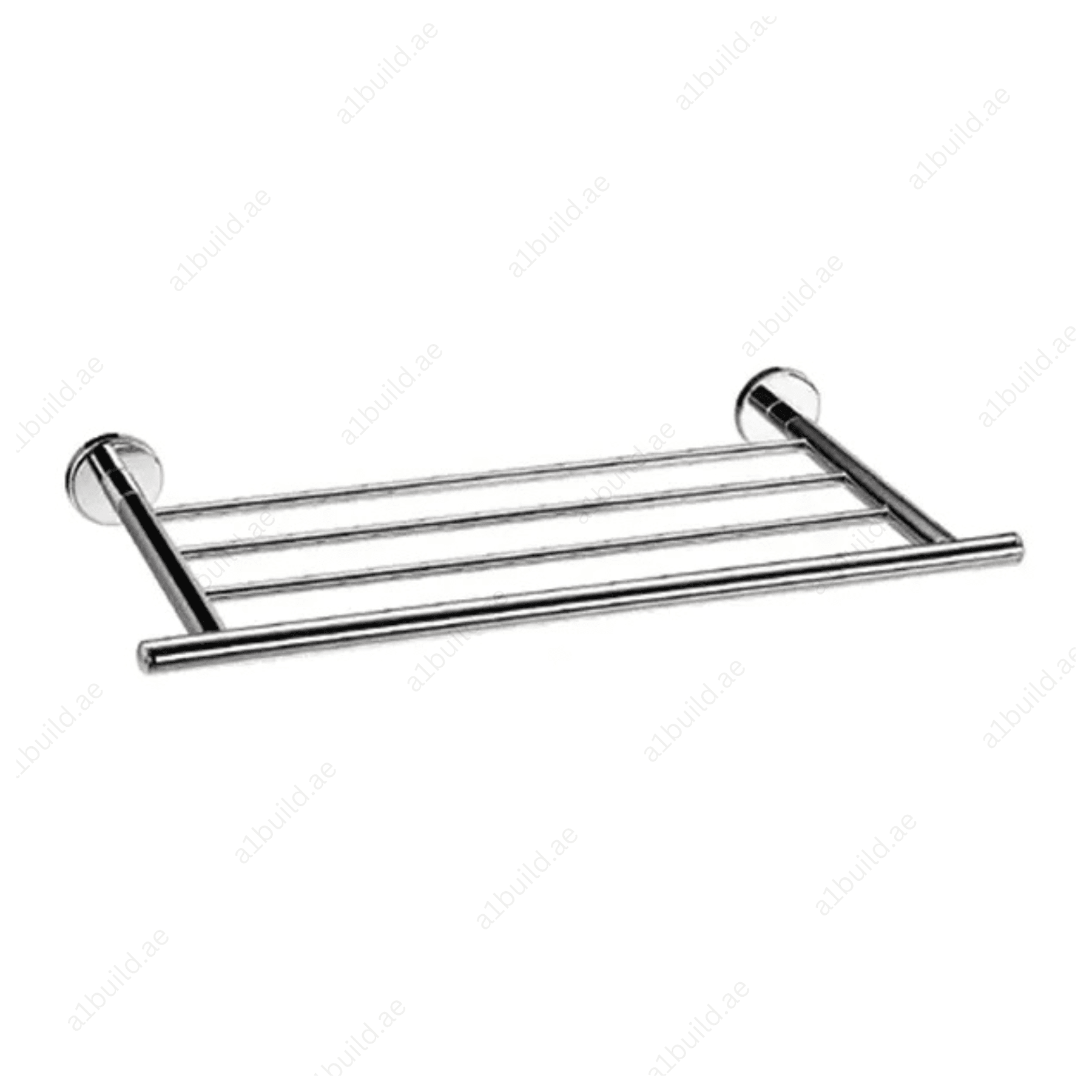 CALIBERTowelShelf-ChromeFinishwithWallFastening_DurableDesign