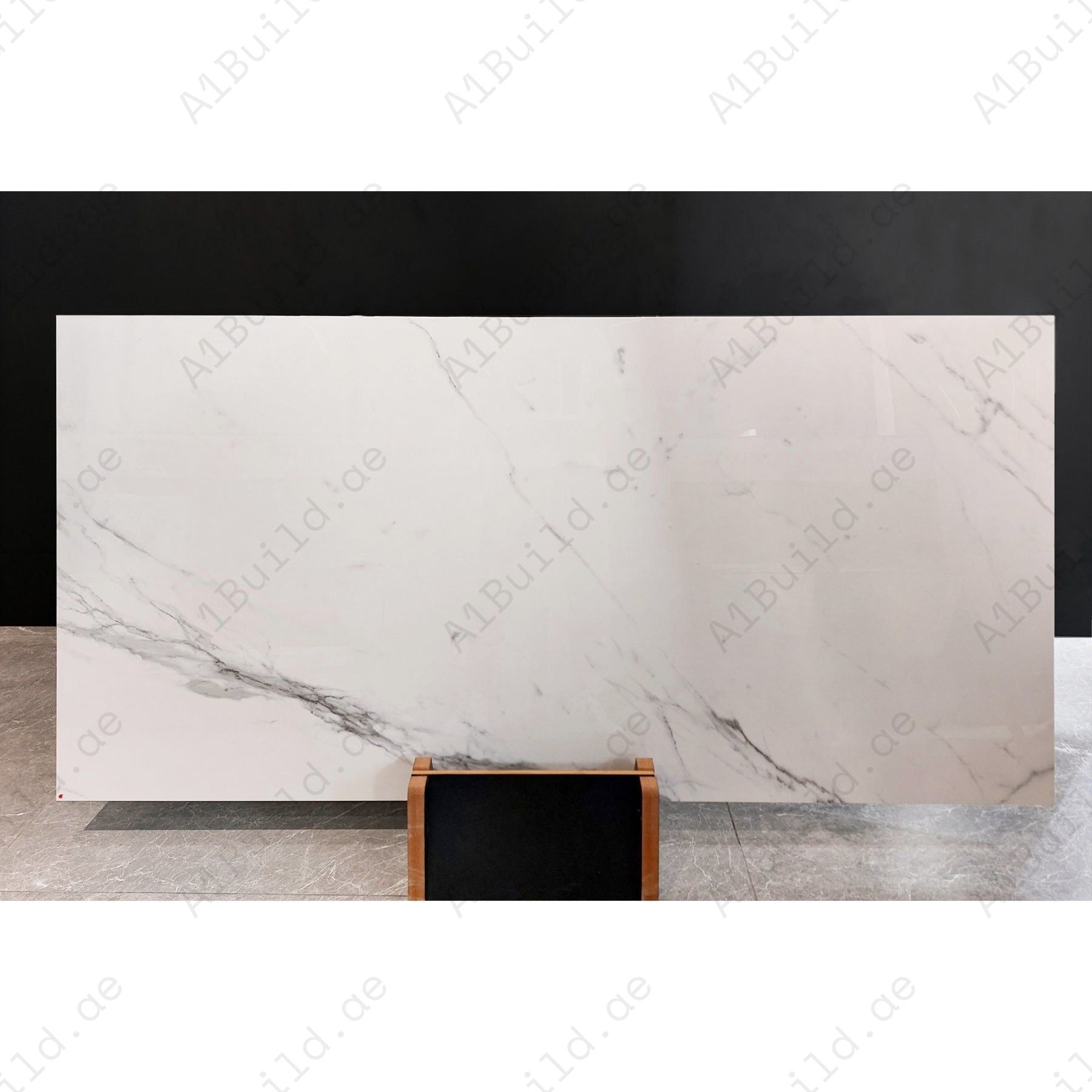 CRSM 117 80x160cm porcelain tile with glossy finish. Durable 09mm slab offering modern elegance for walls and floors in any space.