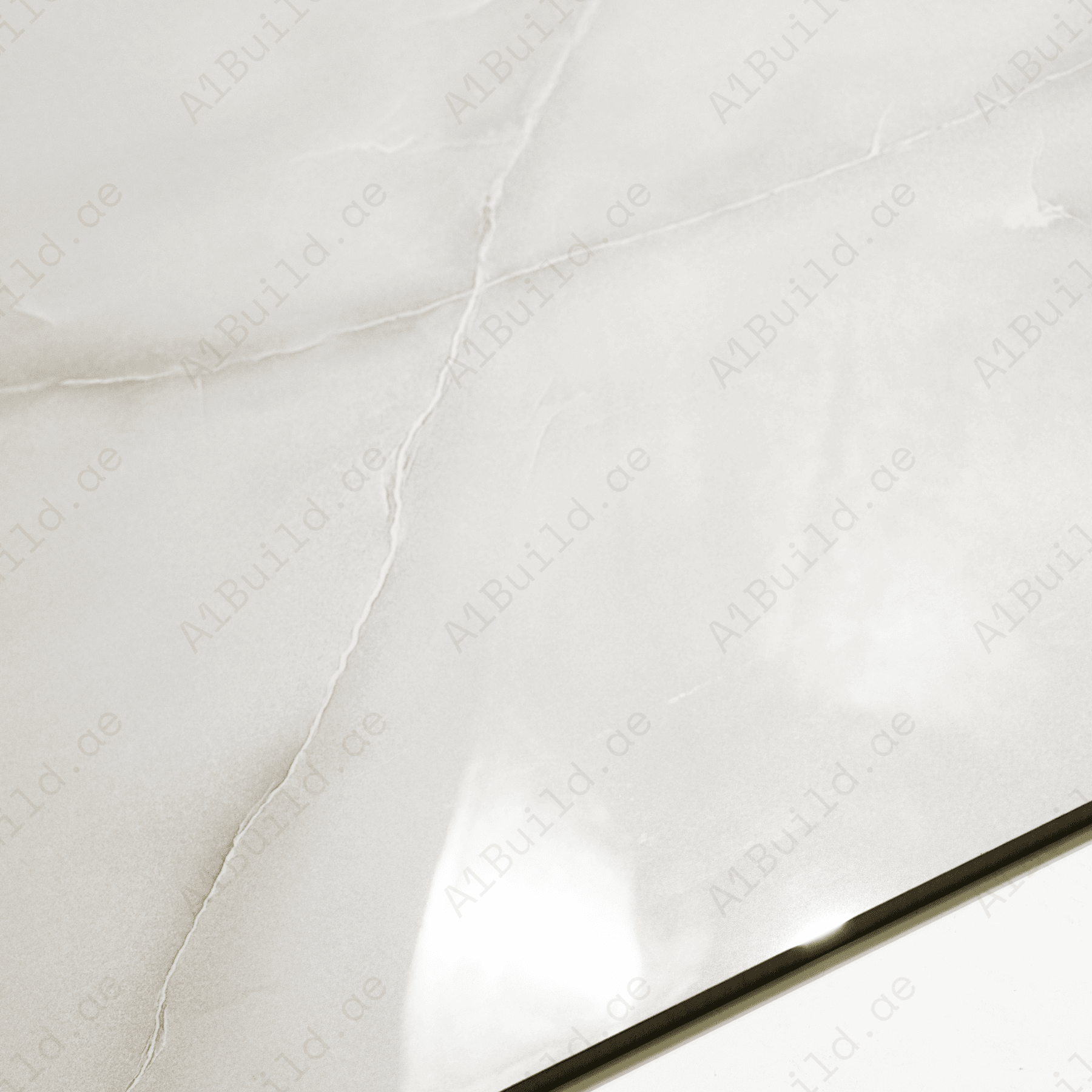 CRSM 128 tiles (80x160cm, 9mm) have a polished finish and offer a sophisticated, modern design. Suitable for both floors and walls, these tiles are perfect for enhancing large indoor spaces with a sleek and elegant touch. 