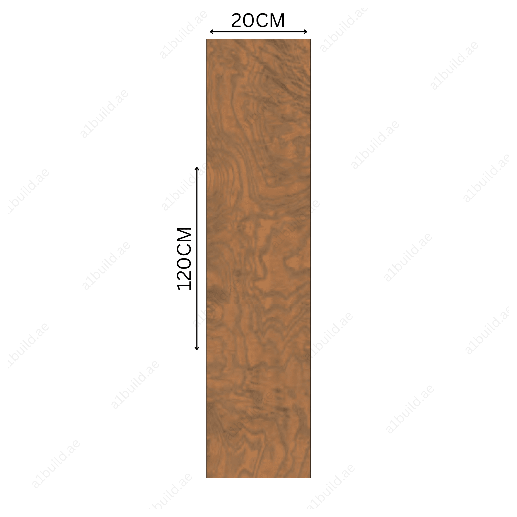 Canaletto Brown (20X120cm Matt Finish Parquet Porcelain Indoor, Floor Tiles)