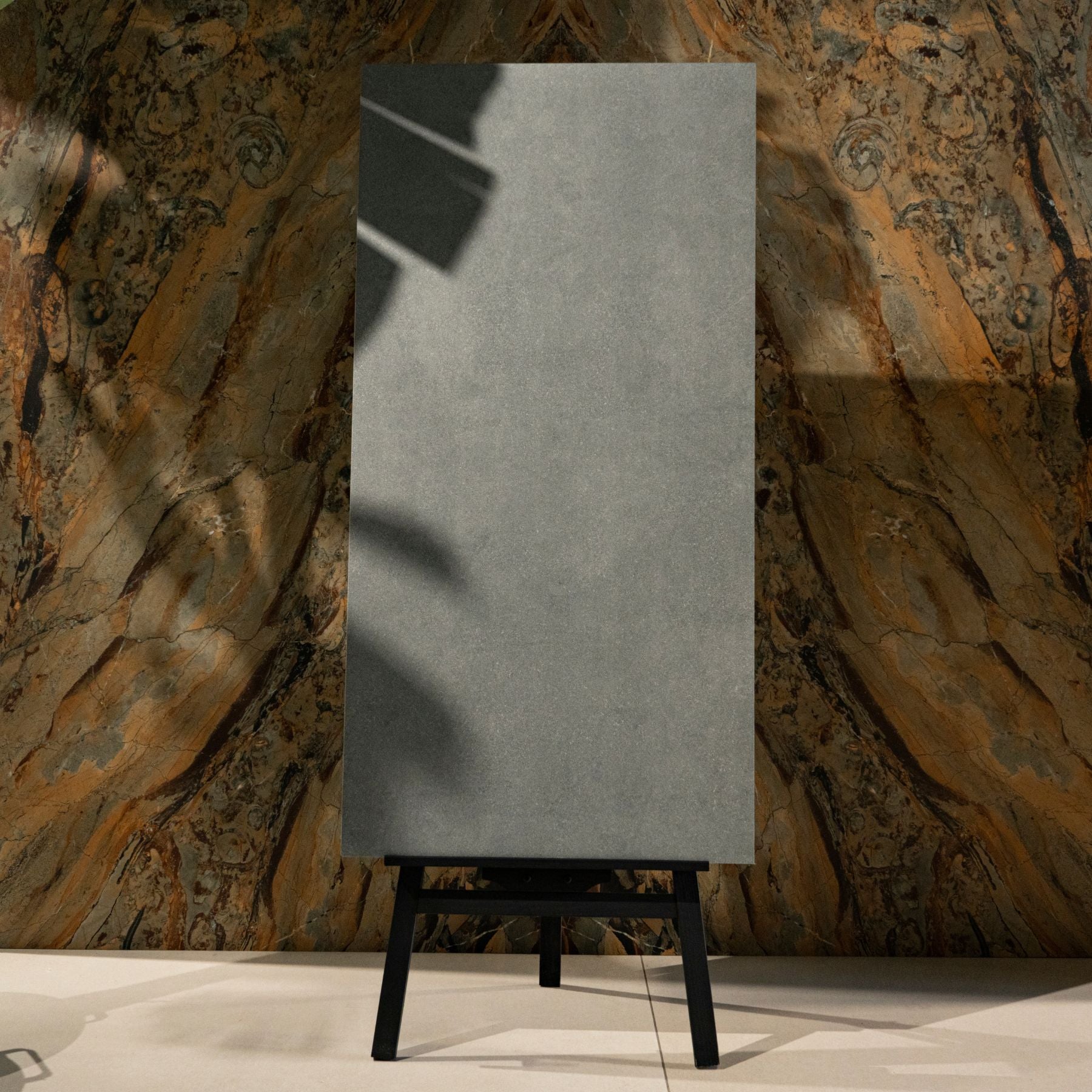 Cemento Gris porcelain tile in 60x120cm offers a contemporary cement look with durable porcelain performance, suitable for high-quality floor and wall use.