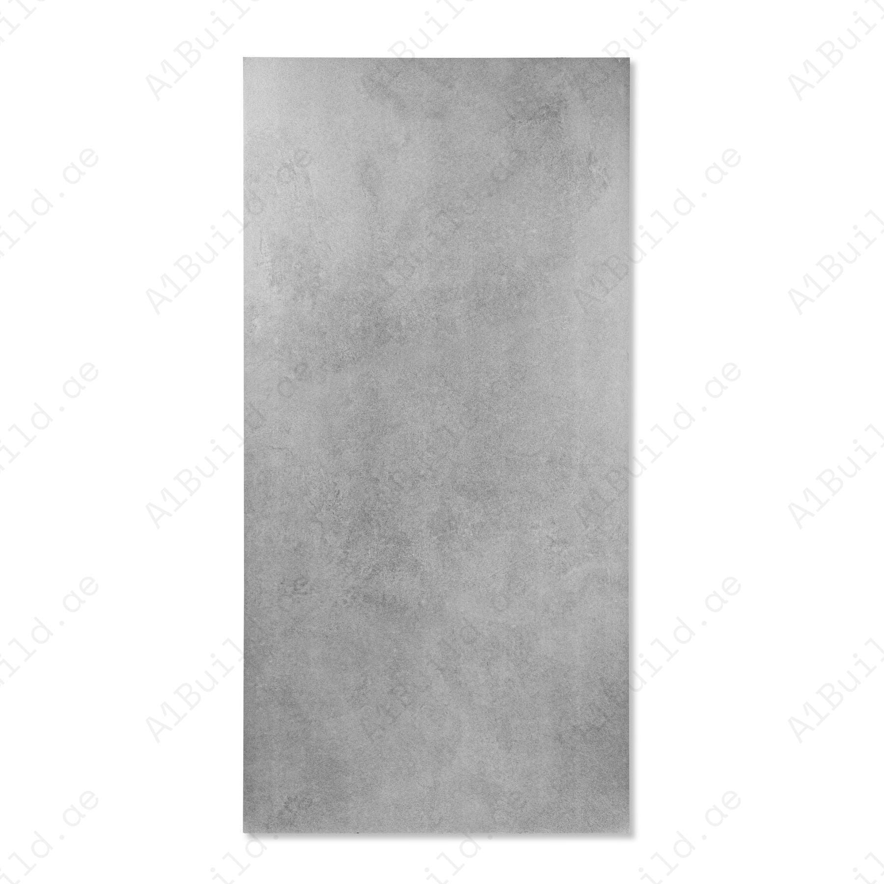 Cemento Nero porcelain tile in 60x120cm size with dark concrete look, deep charcoal tones and durable 9mm thickness for floors and walls.